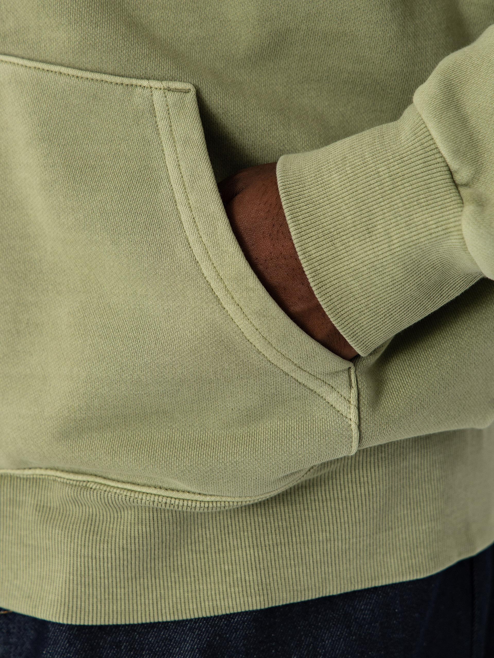 Bluza z kapturem Carhartt WIP Nelson ZHD (gentle green)