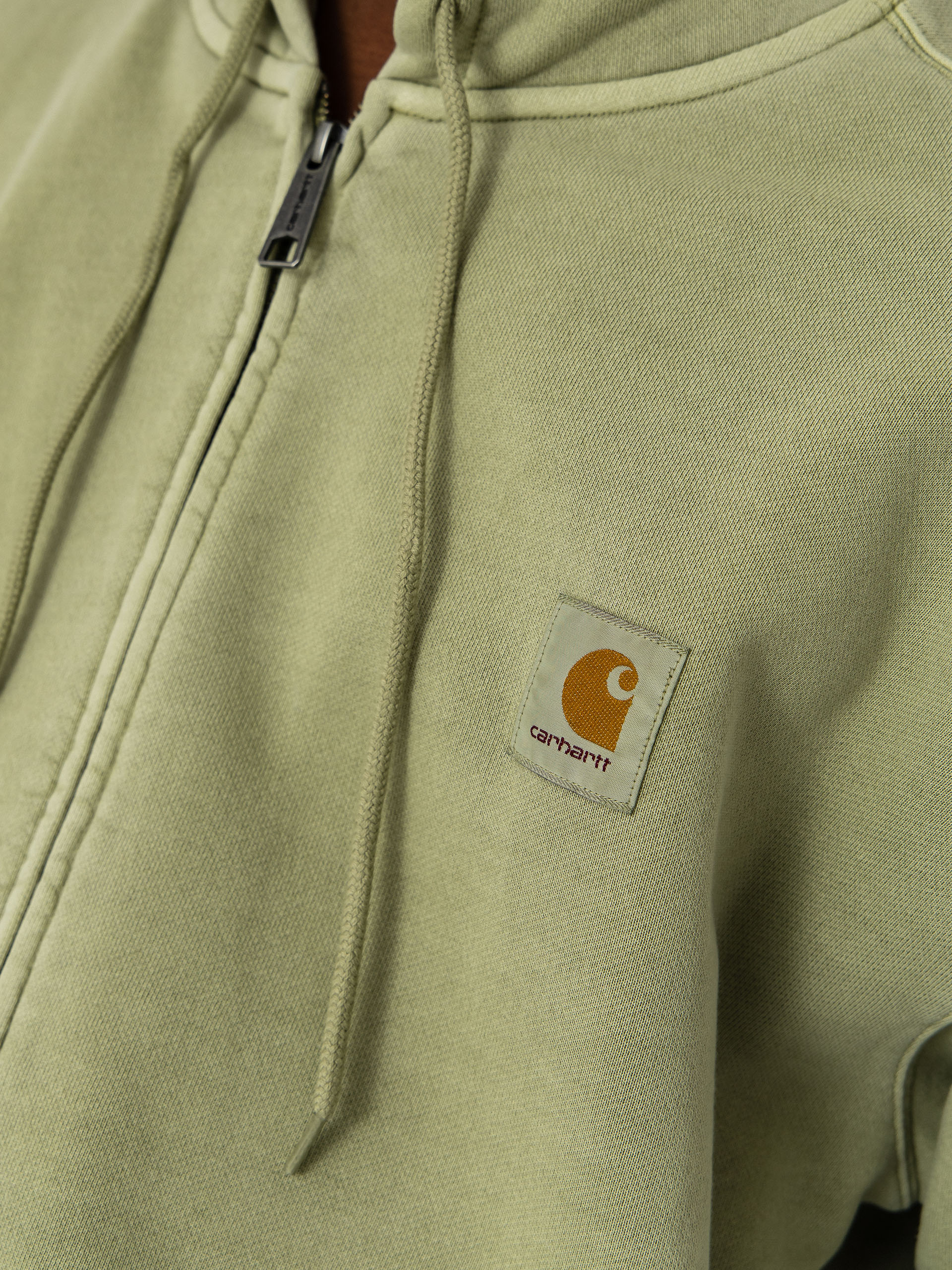 Bluza z kapturem Carhartt WIP Nelson ZHD (gentle green)