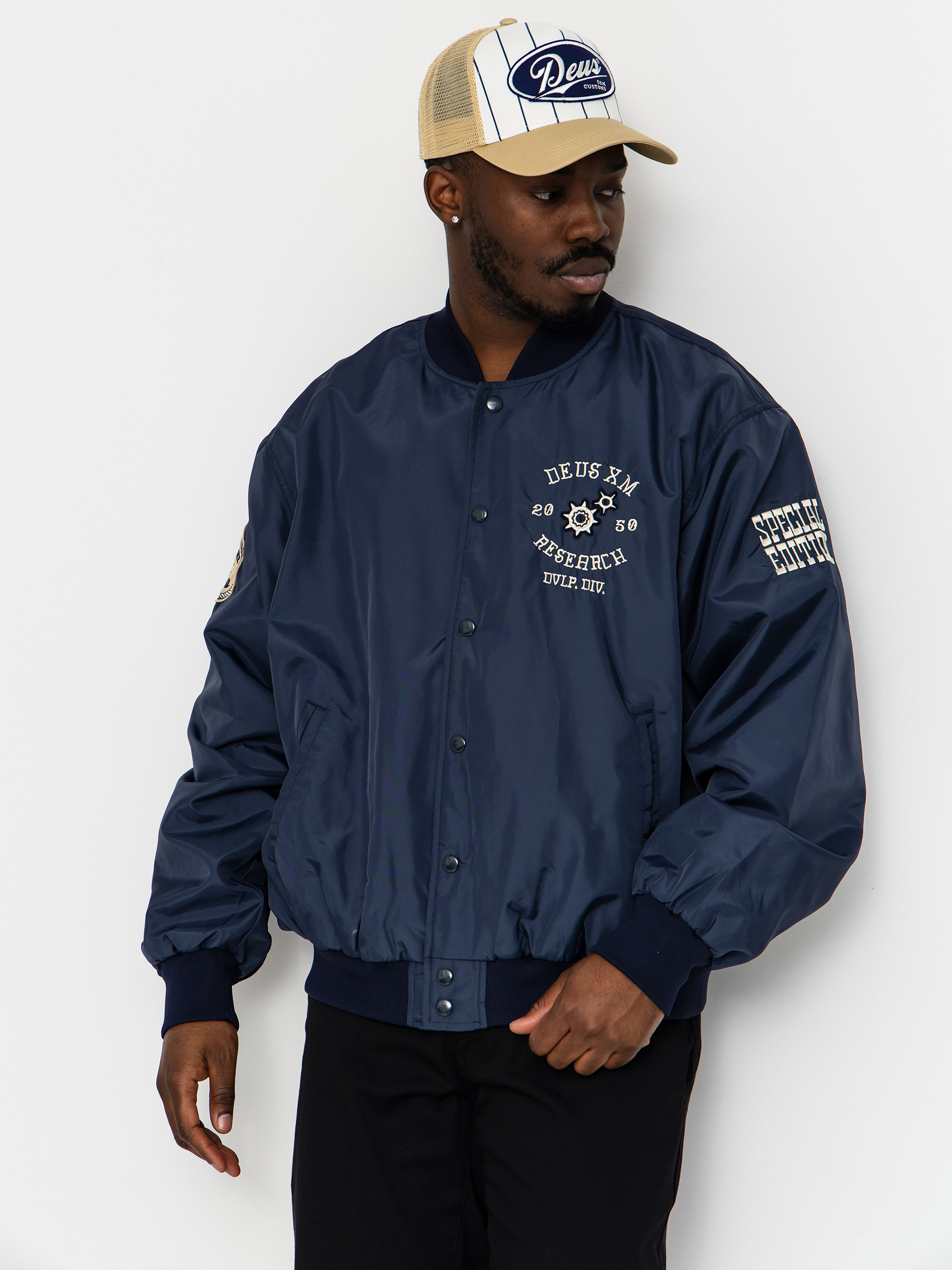 Kurtka Deus Ex Machina Horsepower (black iris)