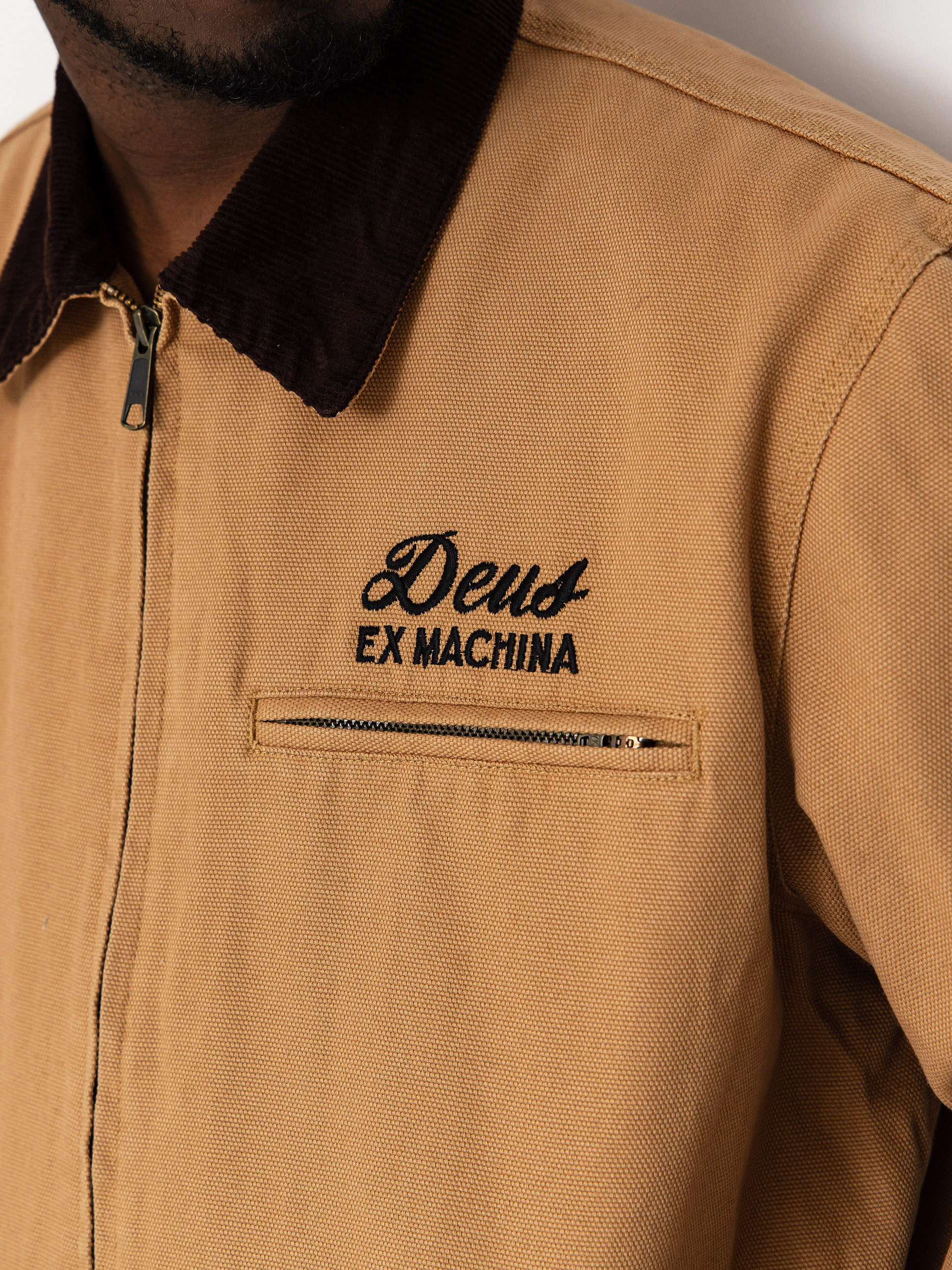 Kurtka Deus Ex Machina Address Workwear (dijon tan)