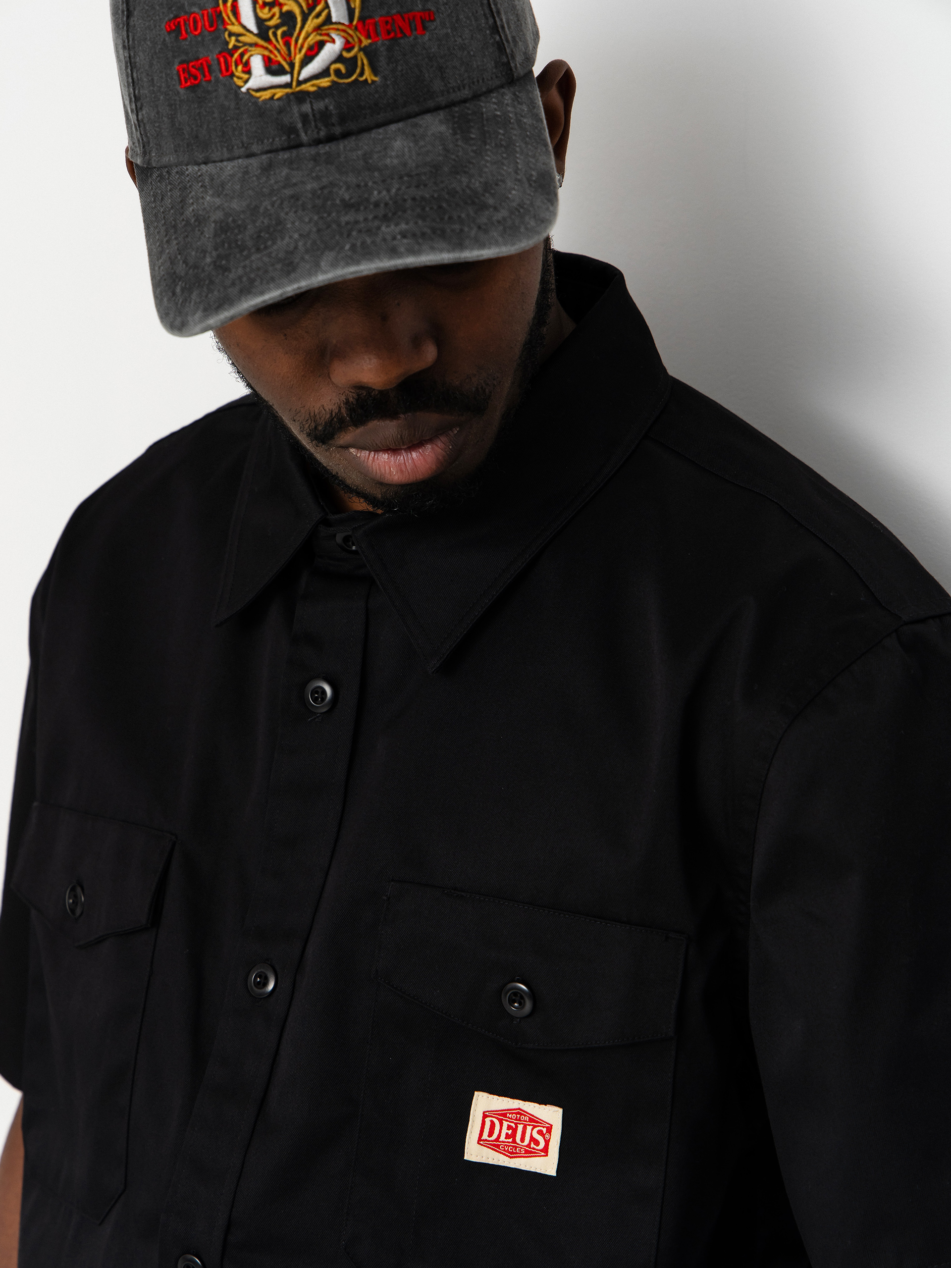 Koszula Deus Ex Machina Service (black)