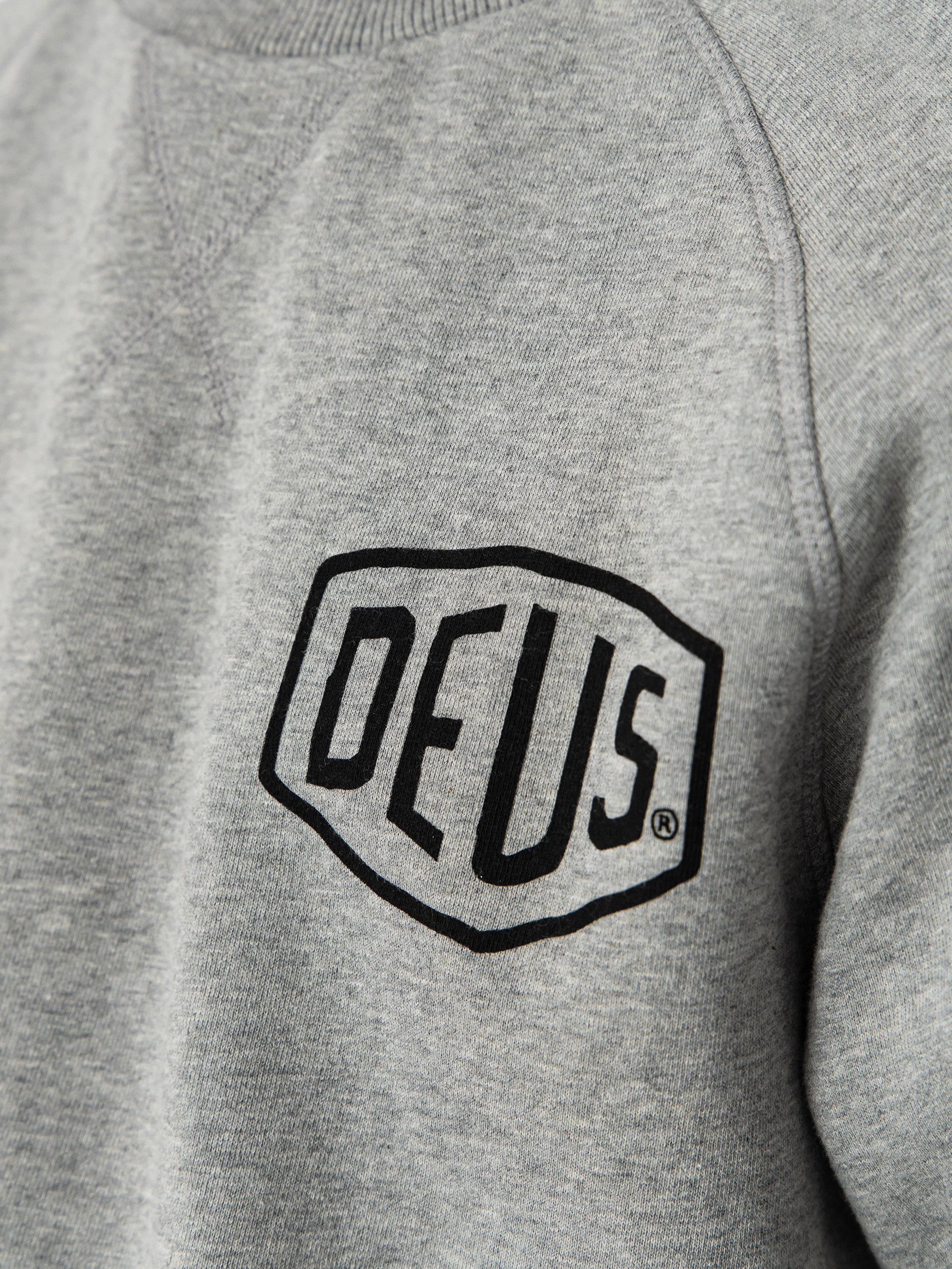 Bluza Deus Ex Machina Venice Address Crew (grey marle)
