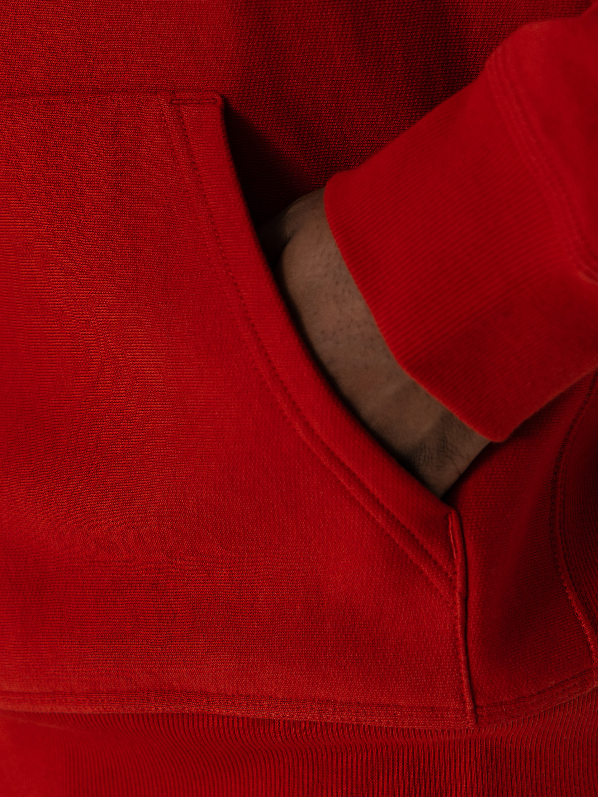 Bluza z kapturem Carhartt WIP American Script HD (oxide red)