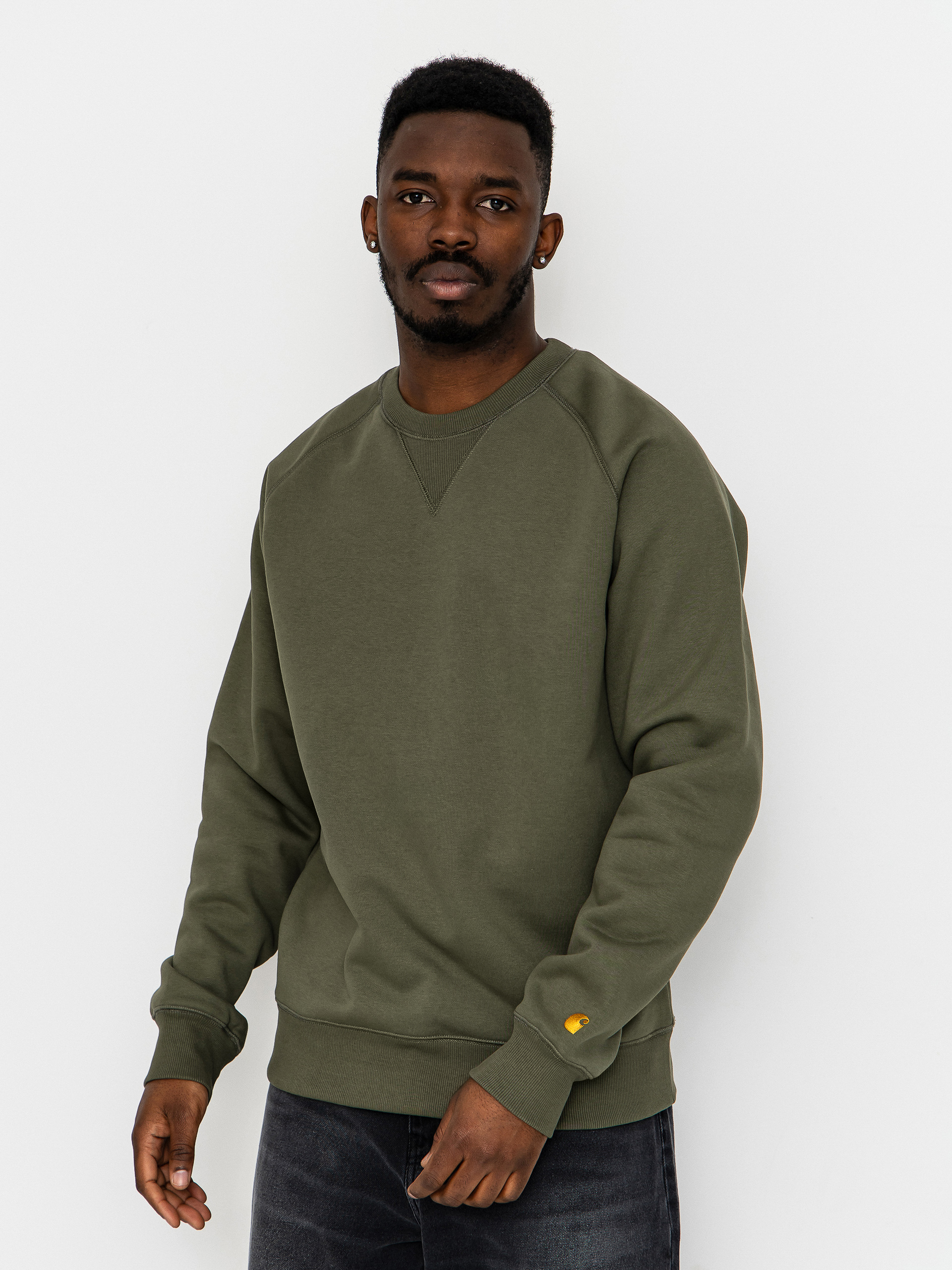 Bluza Carhartt WIP Chase (leaf/gold)