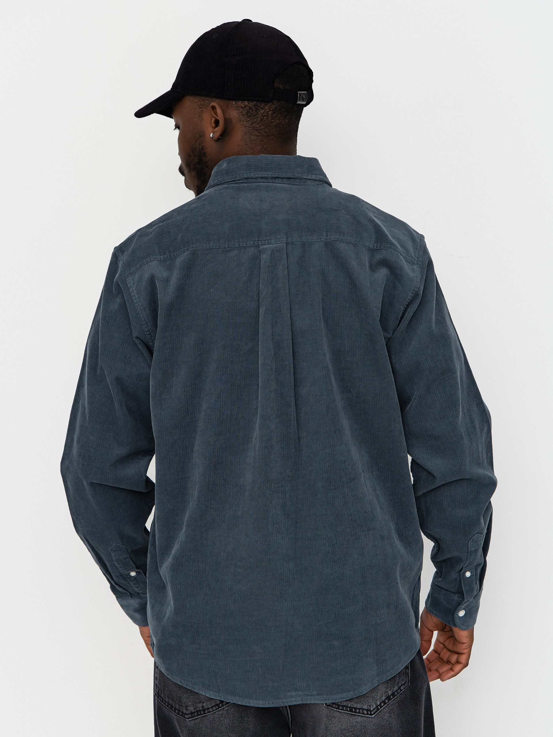 Koszula Carhartt WIP Madison Fine Cord (cozy blue/wax)