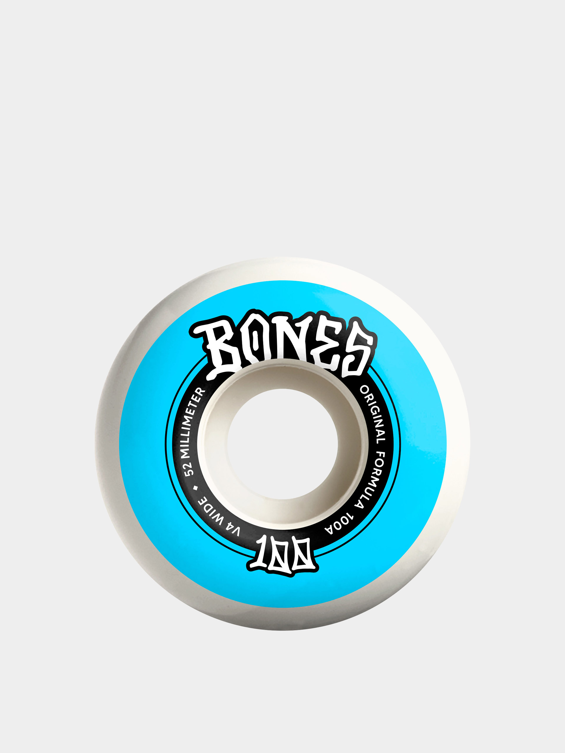 Kółka Bones OG Formula V4 Wide 100A (white/blue)