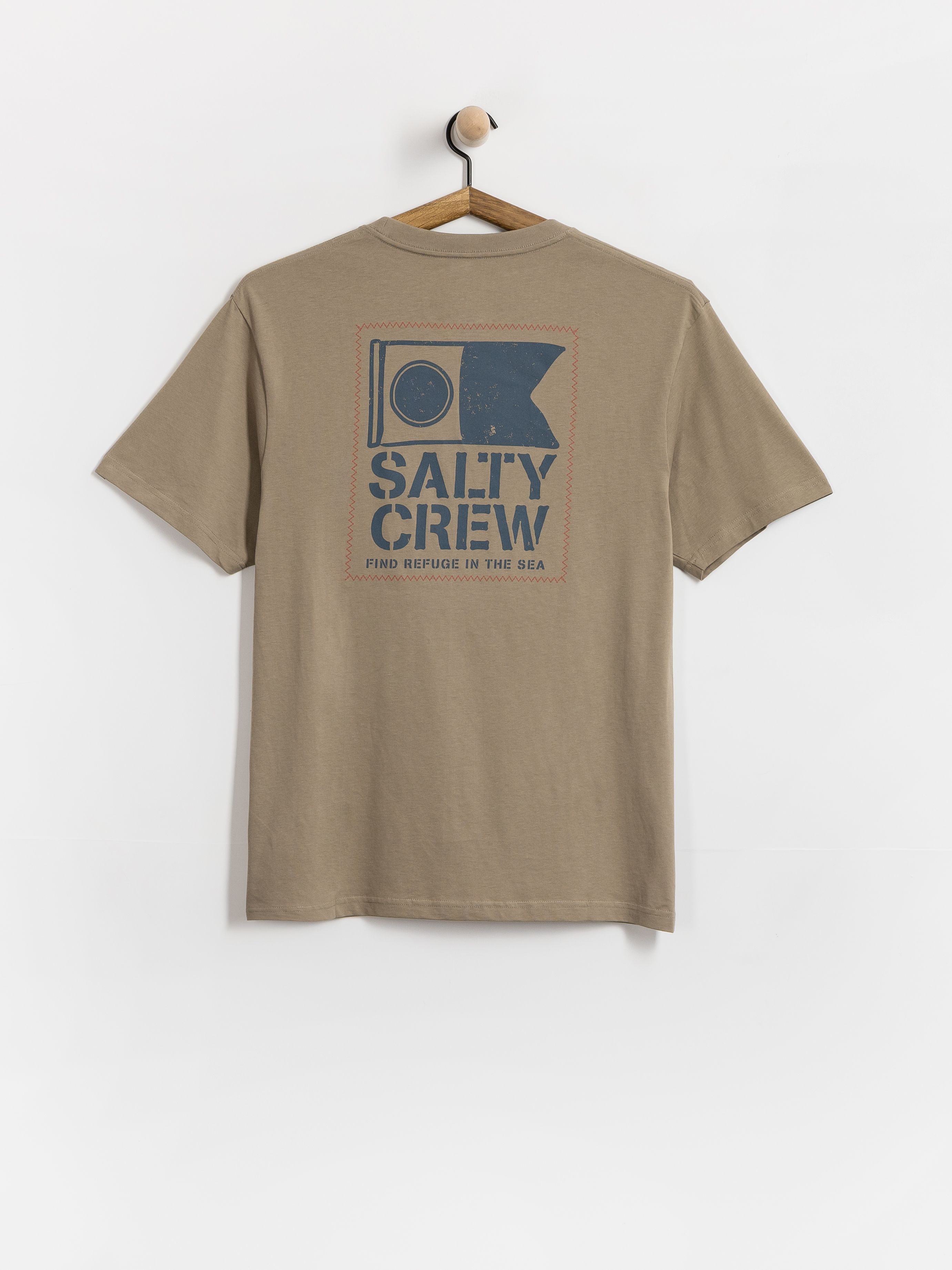 T-shirt Salty Crew Stitched (twig)