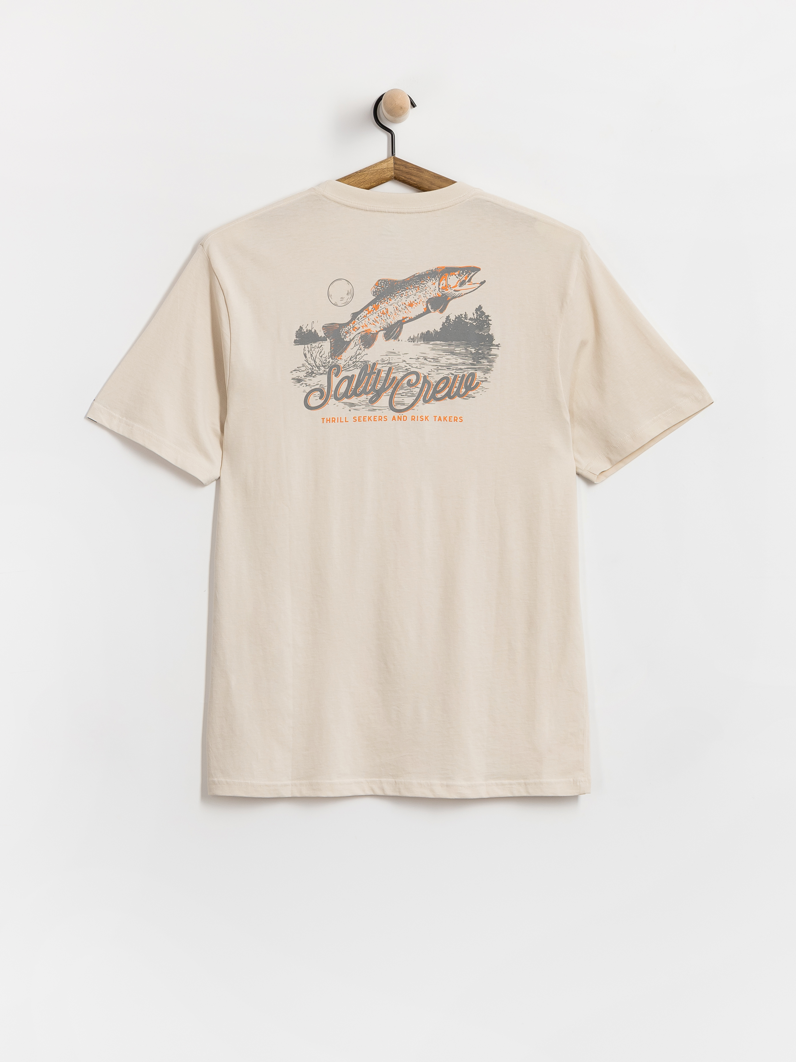 T-shirt Salty Crew Fish Fest (moonbeam)