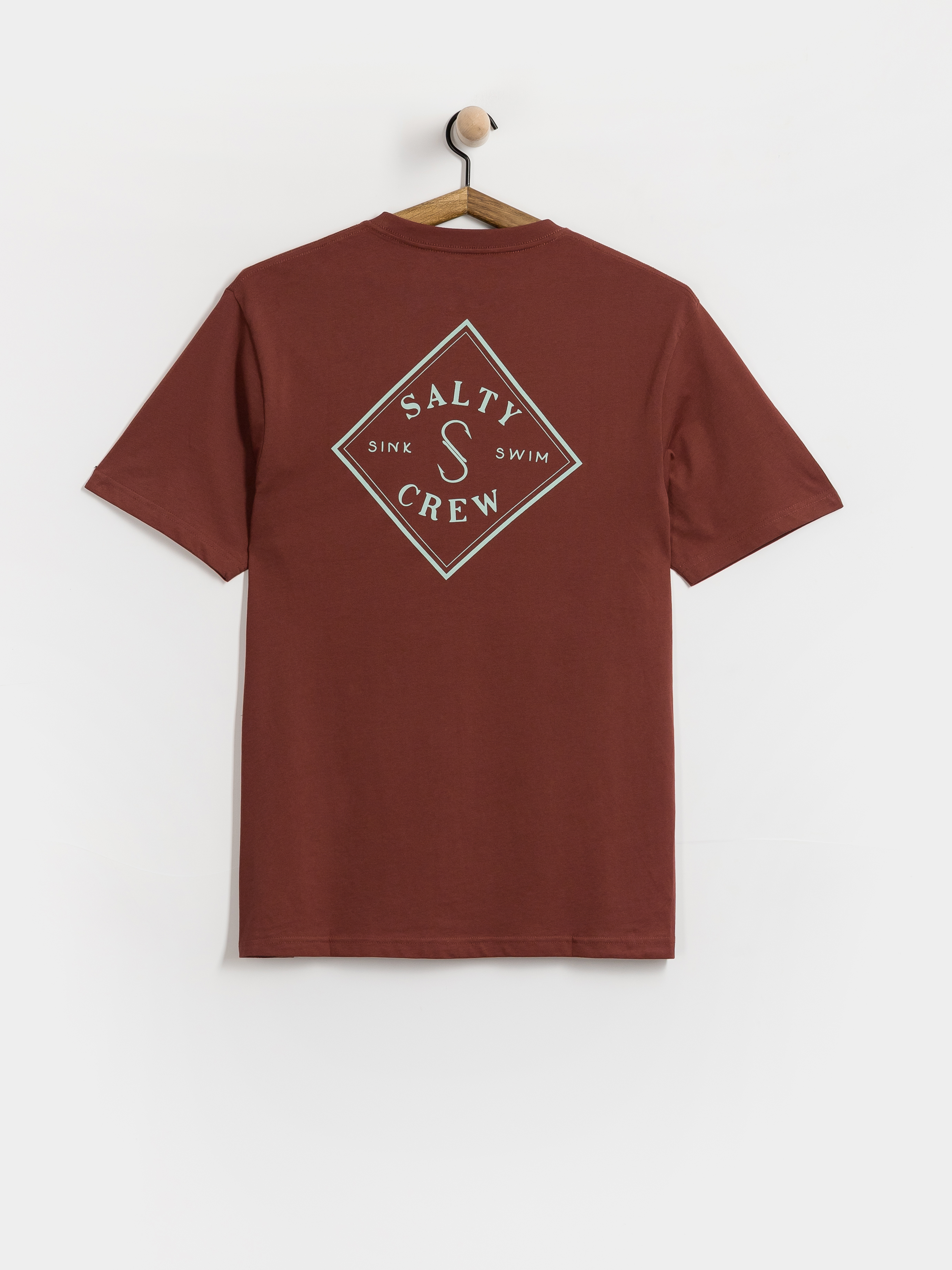 T-shirt Salty Crew Tippet (burgundy)