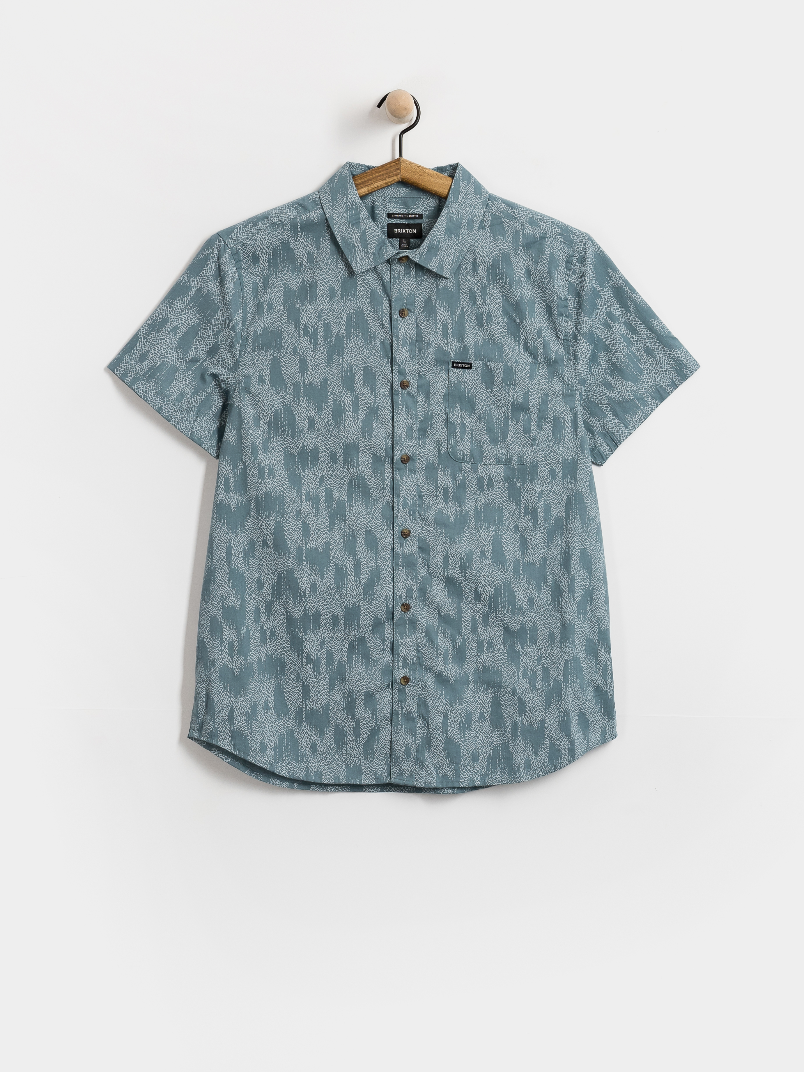 Koszula Brixton Charter Print (trooper crackle paint)