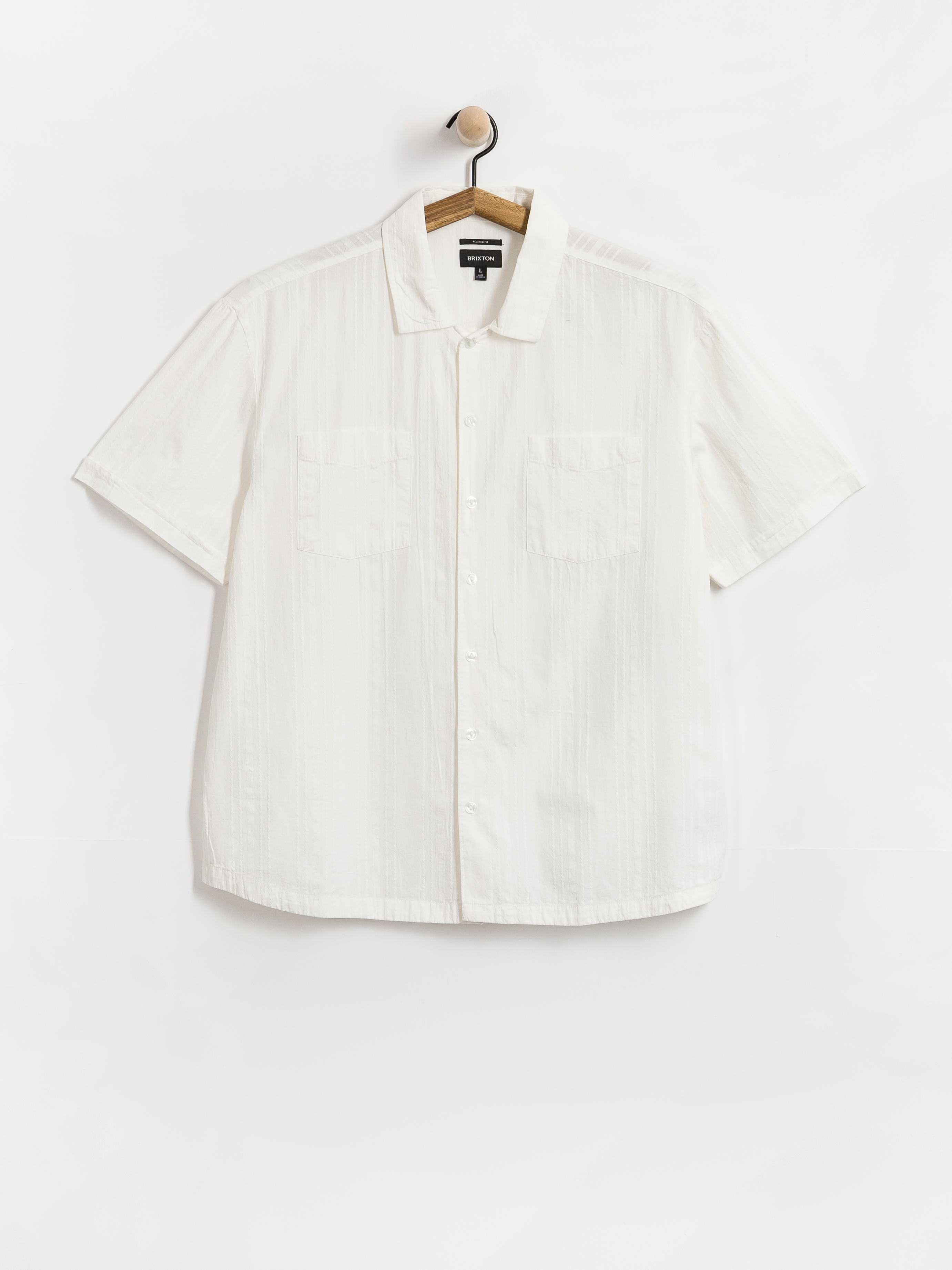 Koszula Brixton The Vintage (off white jacquard stripe)