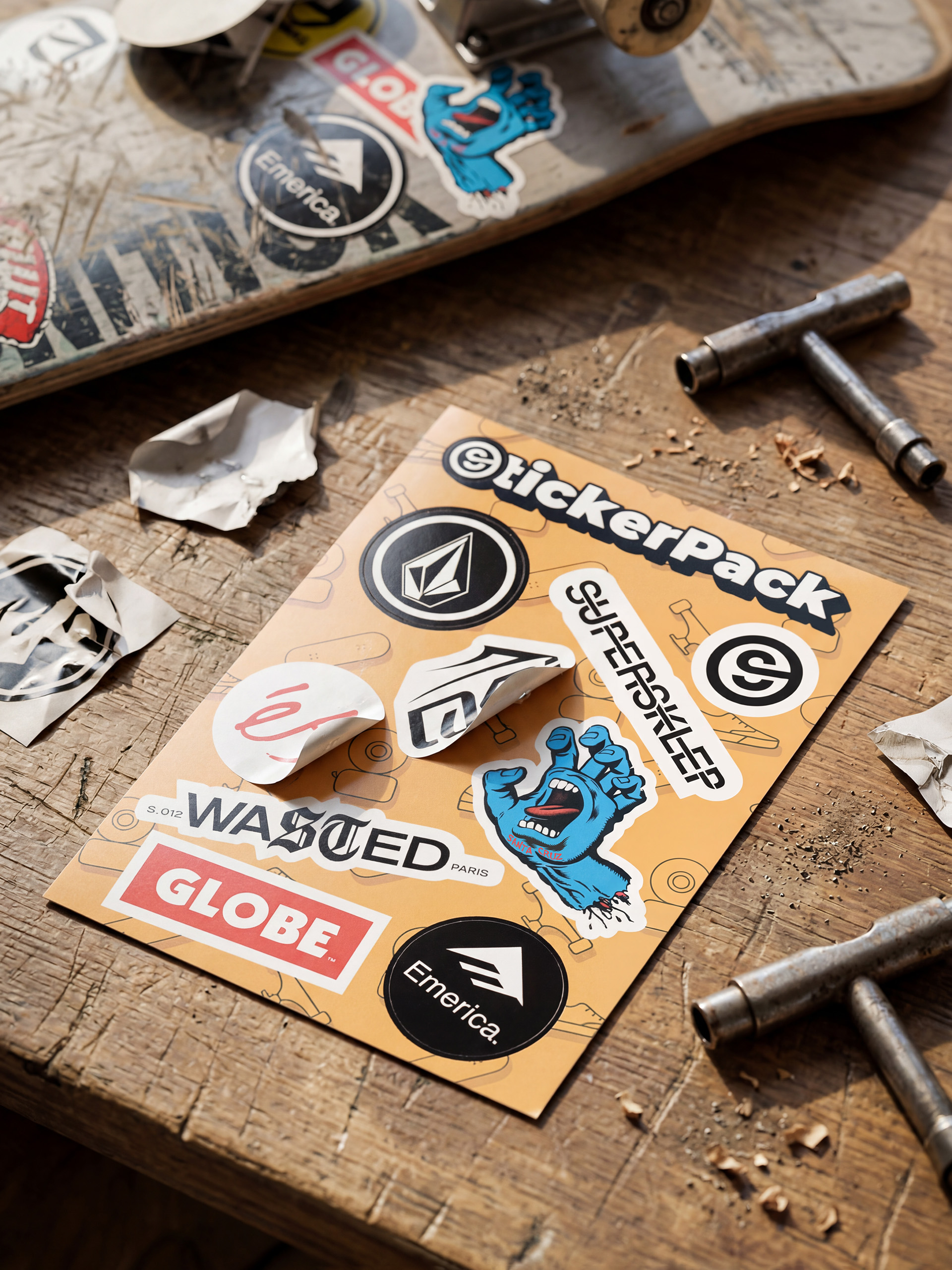Naklejki Supersklep Sticker Pack (skate)
