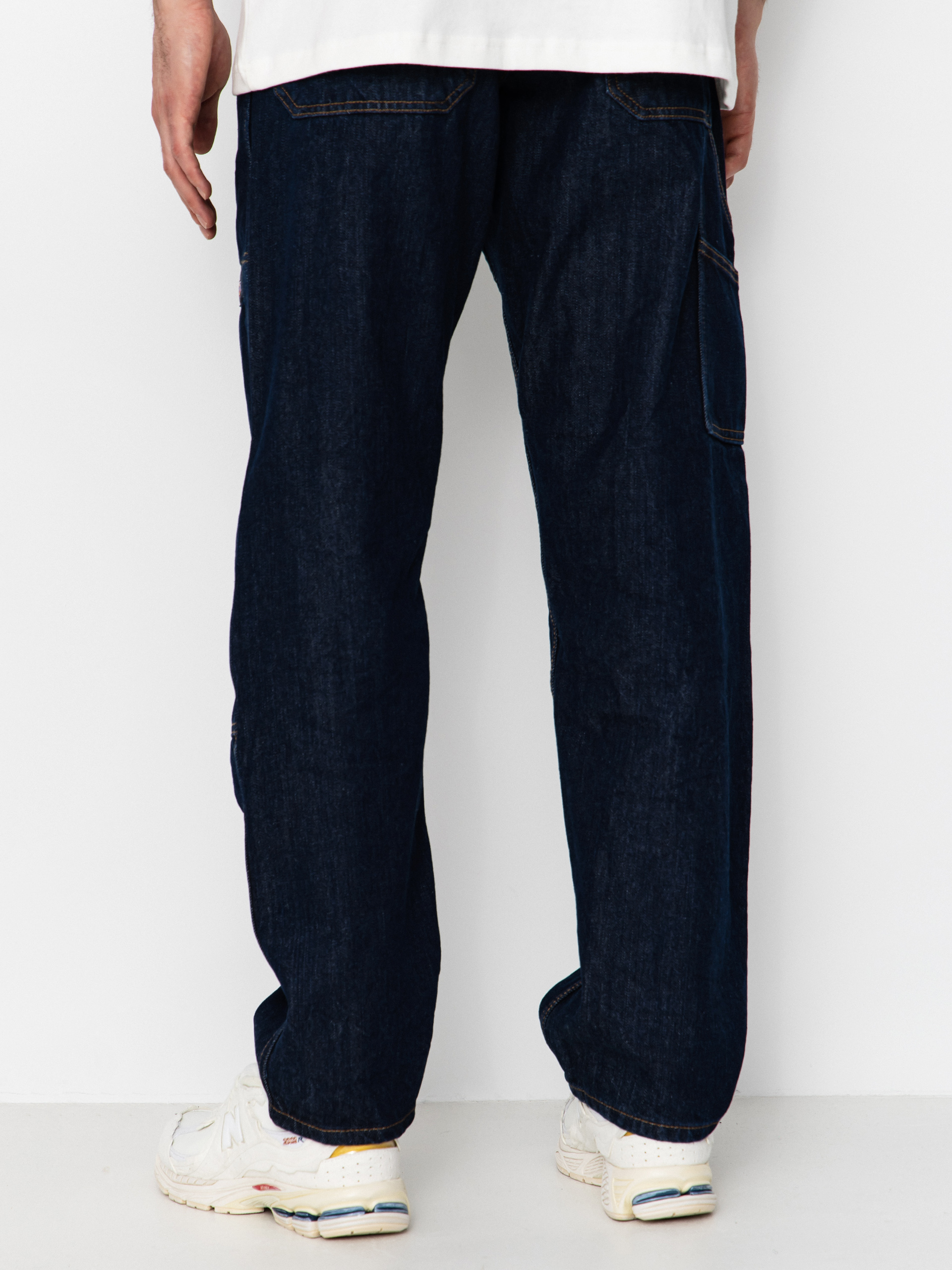Spodnie Dickies X Harley Davidson Denim Carpenter (rinsed indigo blue)