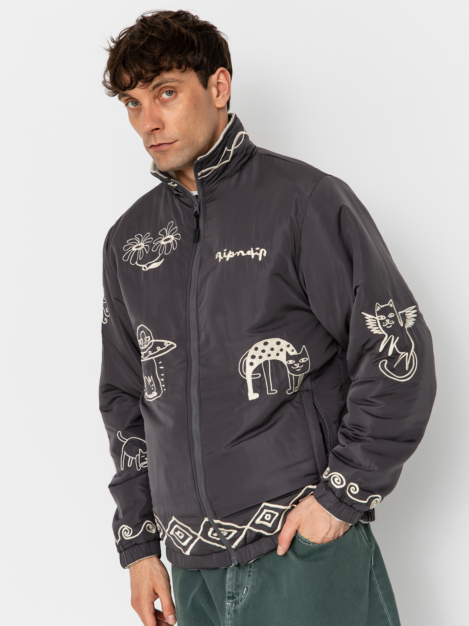 Kurtka RipNDip Blonded Reversible (black)