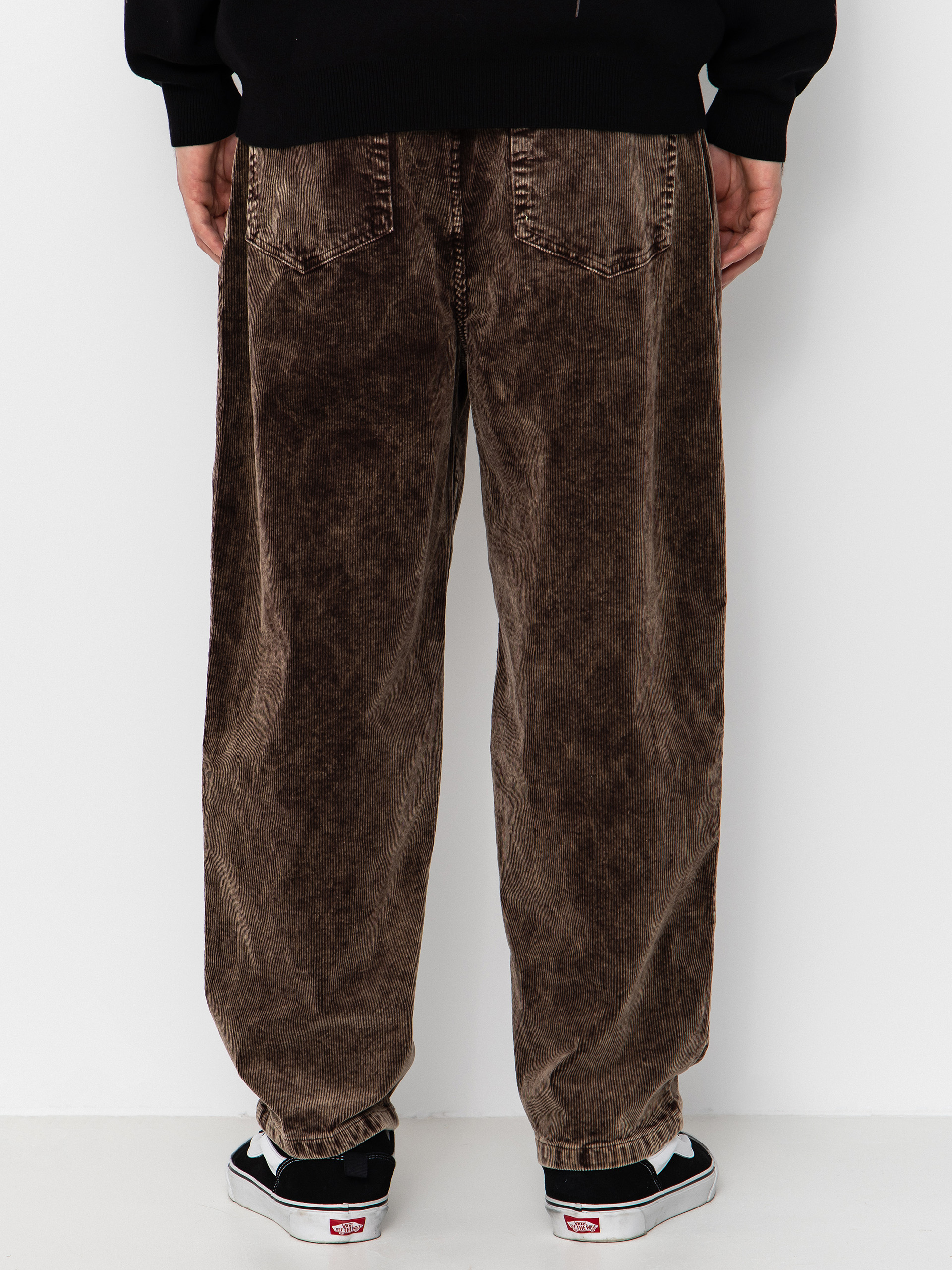 Spodnie Wasted Paris Faded Corduroy Casper (faded brown)