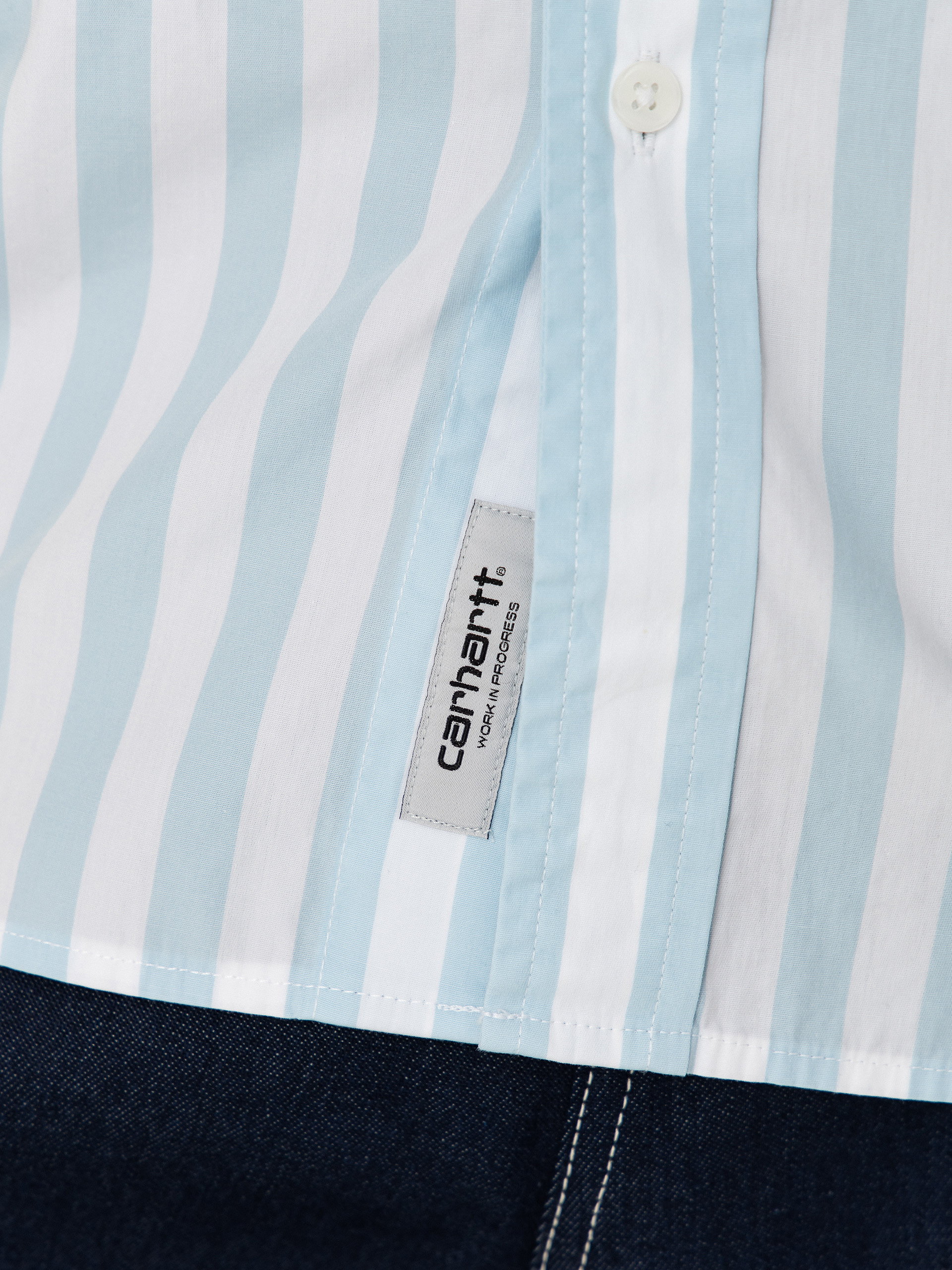 Koszula Carhartt WIP Royce (royce stripe/icaria/white)