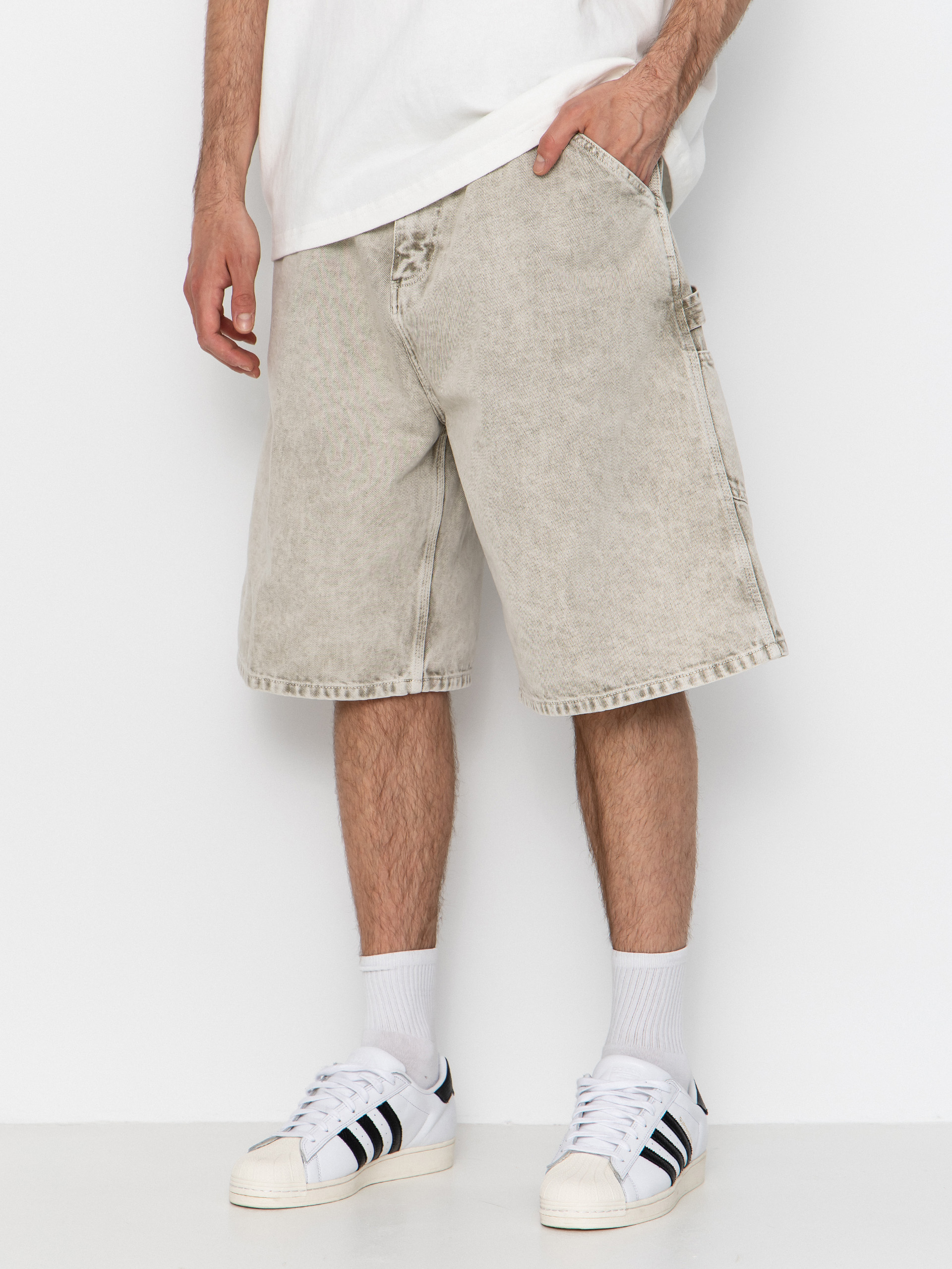 Szorty Carhartt WIP OG Single Knee (opuntia chalk wash)