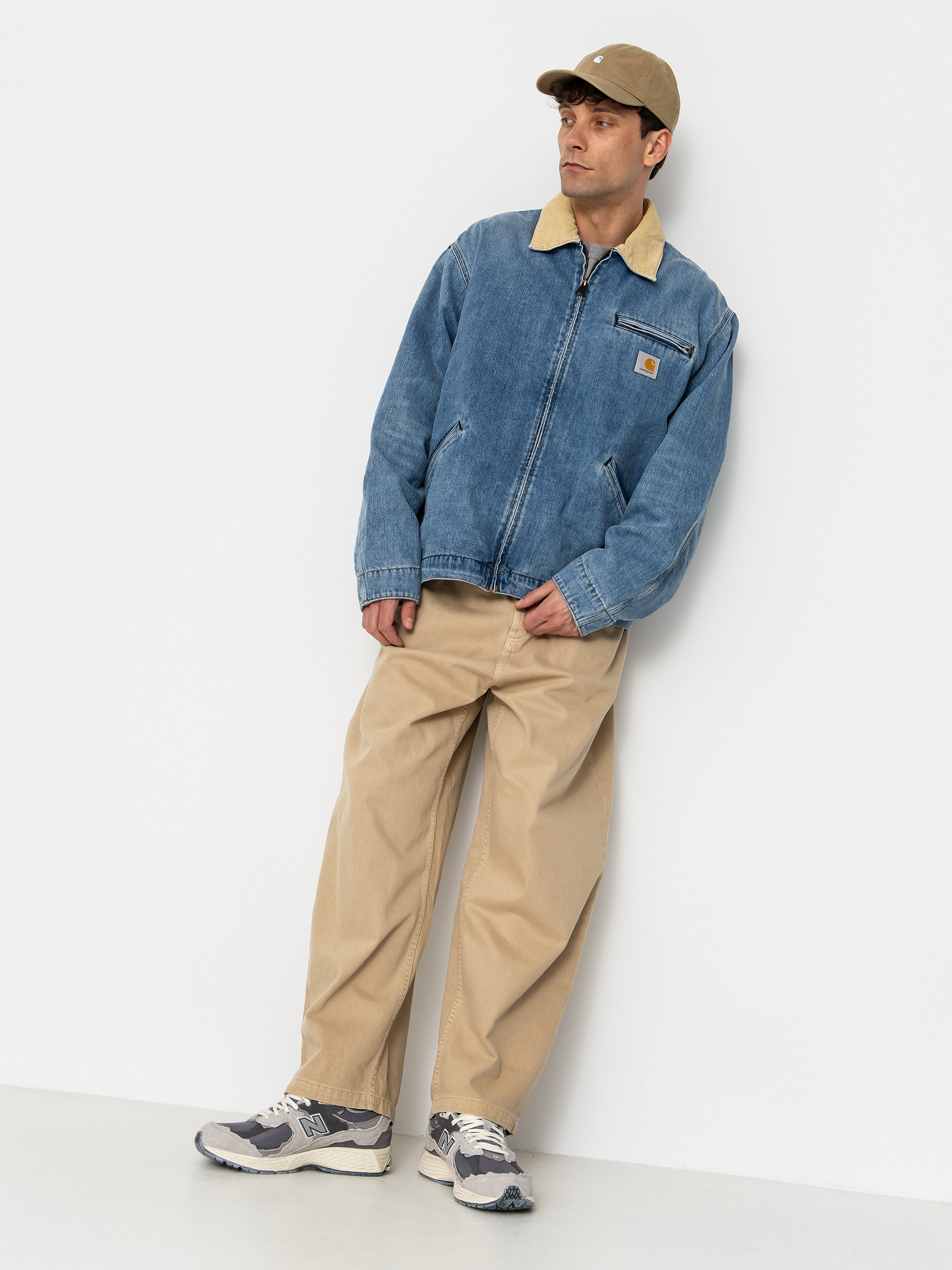 Kurtka Carhartt WIP OG Detroit (blue/dusty h brown)
