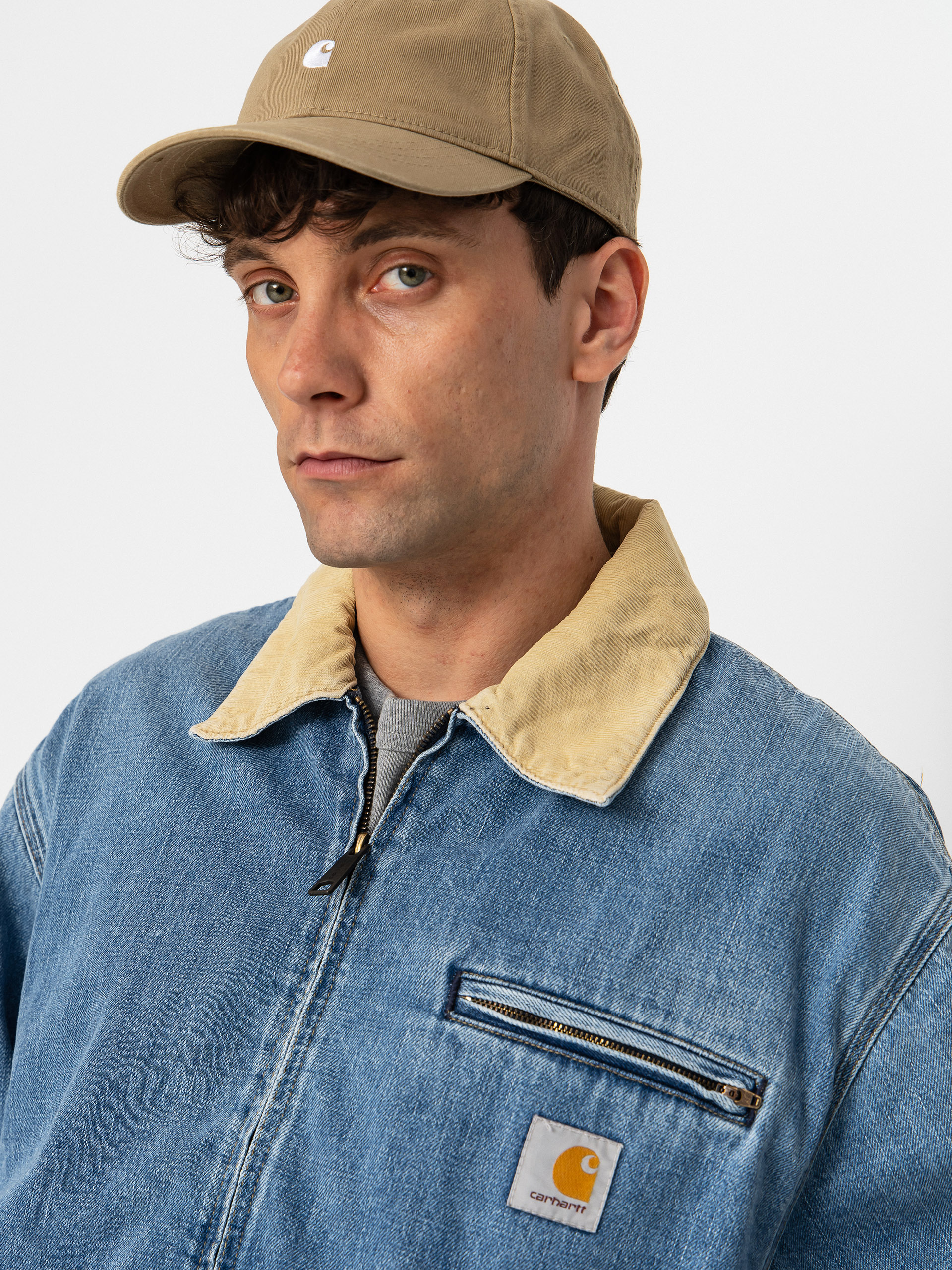 Kurtka Carhartt WIP OG Detroit (blue/dusty h brown)