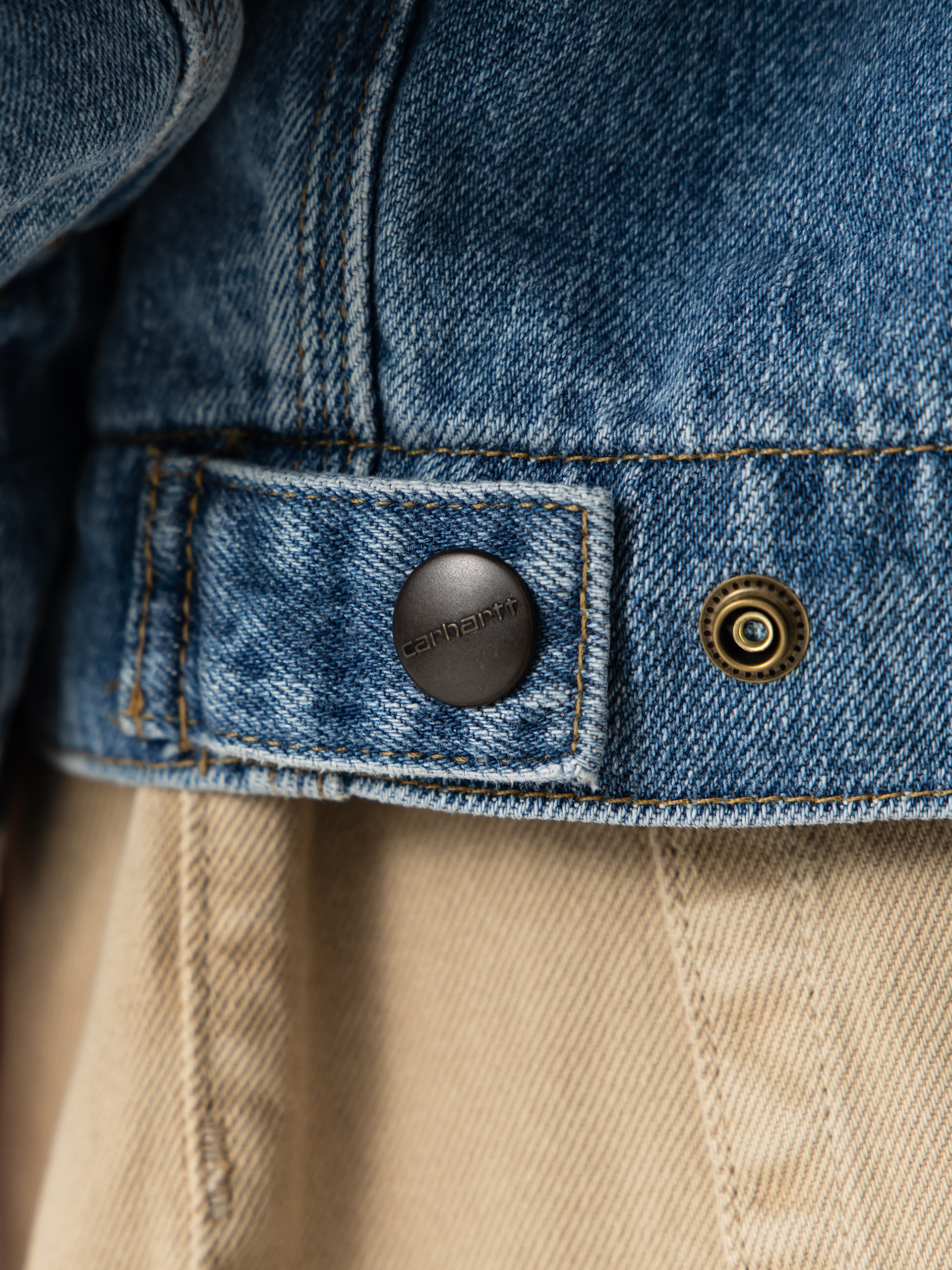 Kurtka Carhartt WIP OG Detroit (blue/dusty h brown)