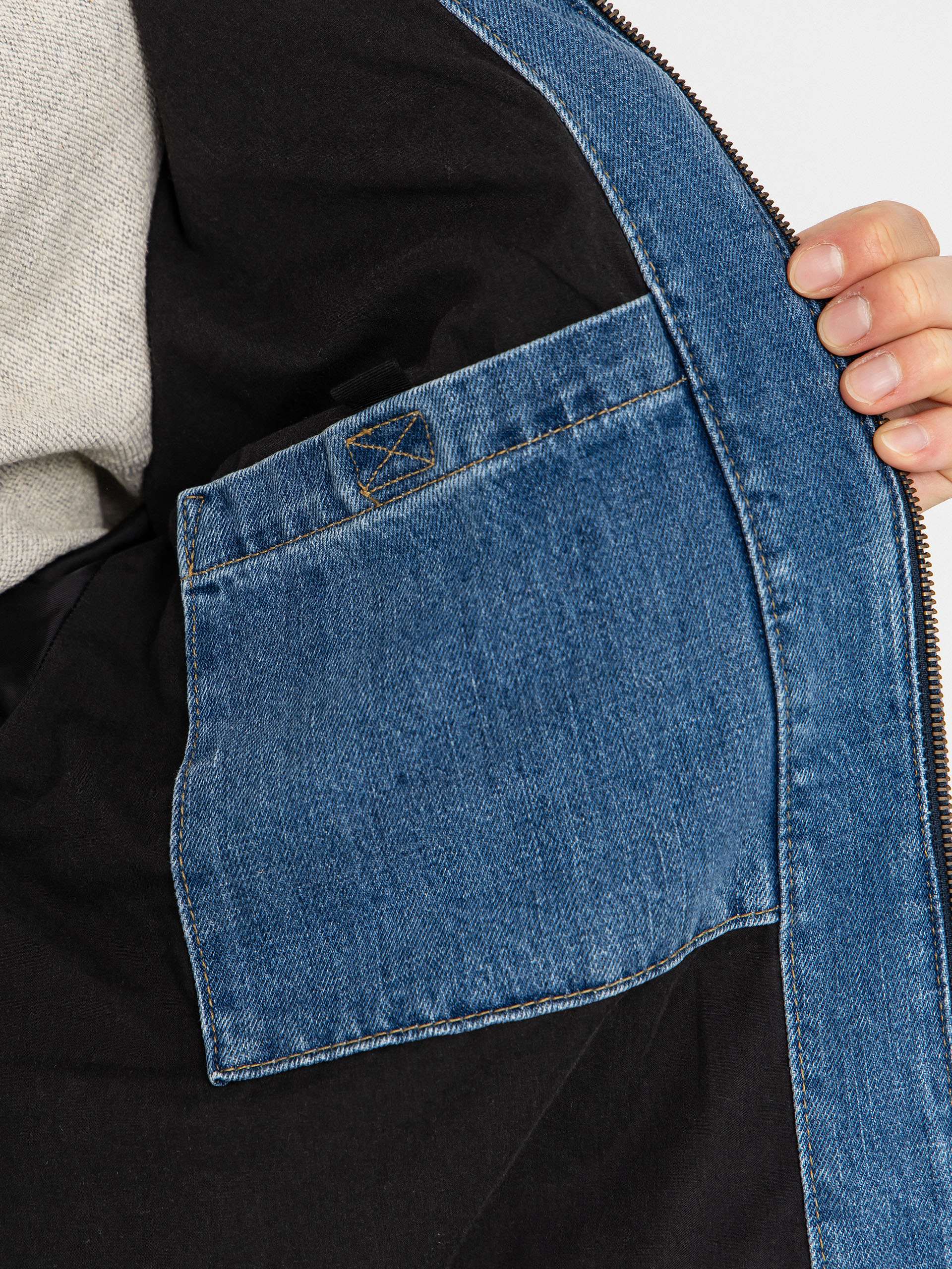 Kurtka Carhartt WIP OG Detroit (blue/dusty h brown)