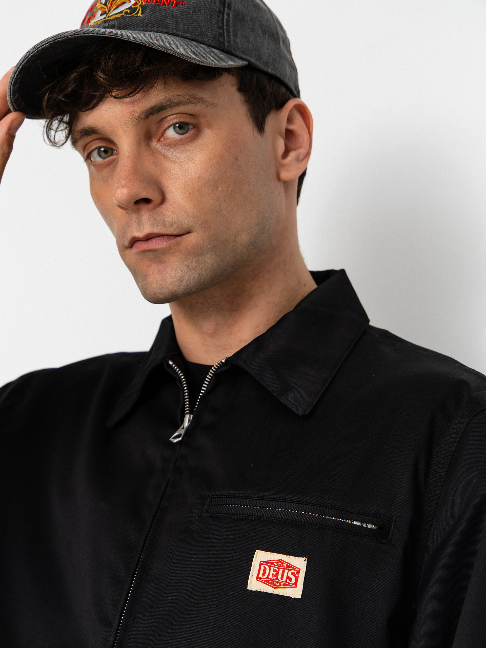 Kurtka Deus Ex Machina Service Work (black)