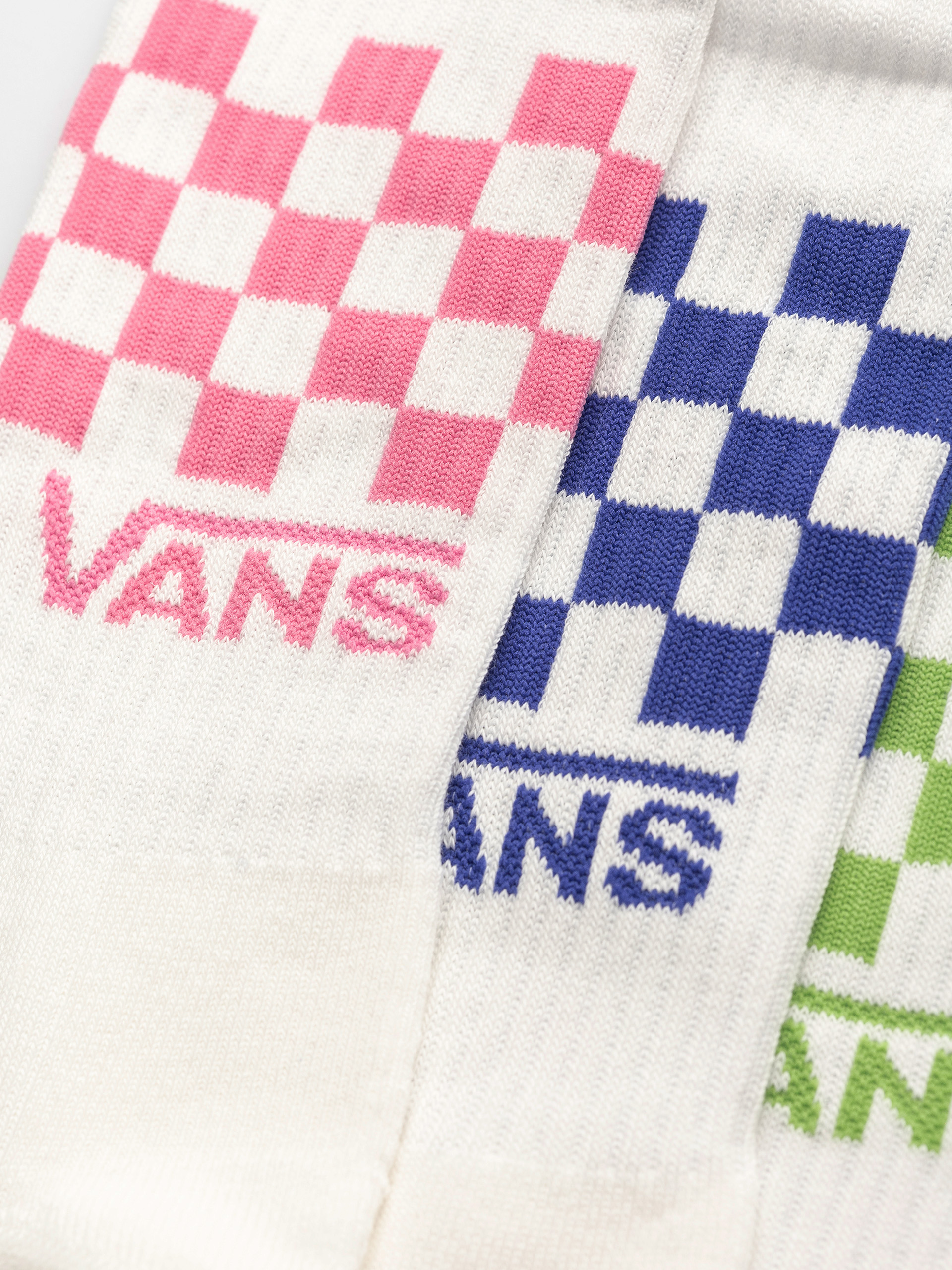 Skarpetki Vans Classic Check Crew (pink fizz)