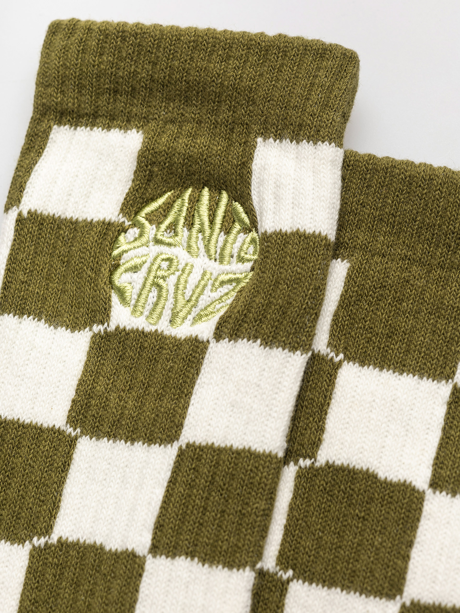 Skarpetki Santa Cruz Daze Checks 2pk Wmn (purple/green check)