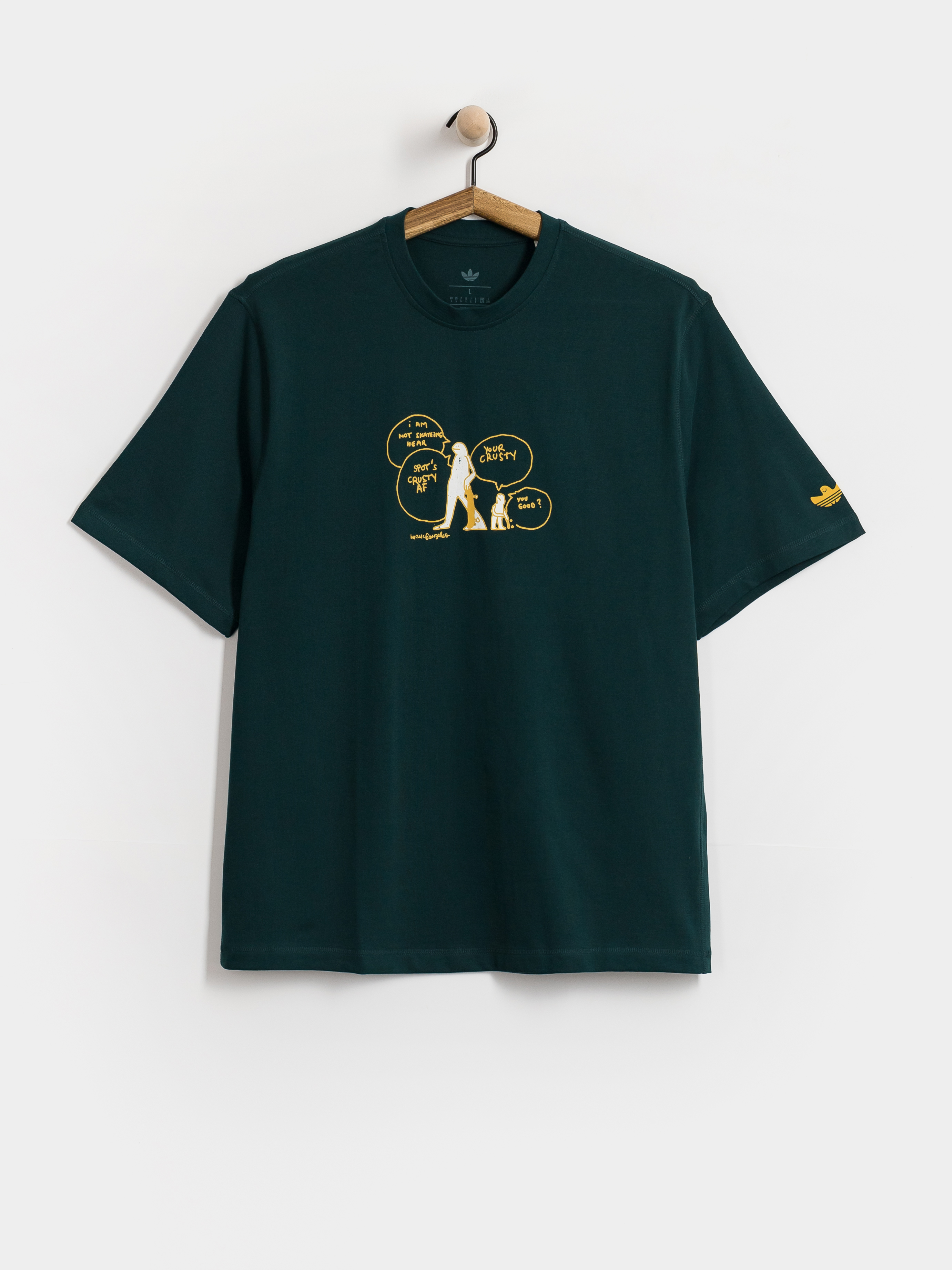 T-shirt adidas Gonz Crusty (aurivy/black)