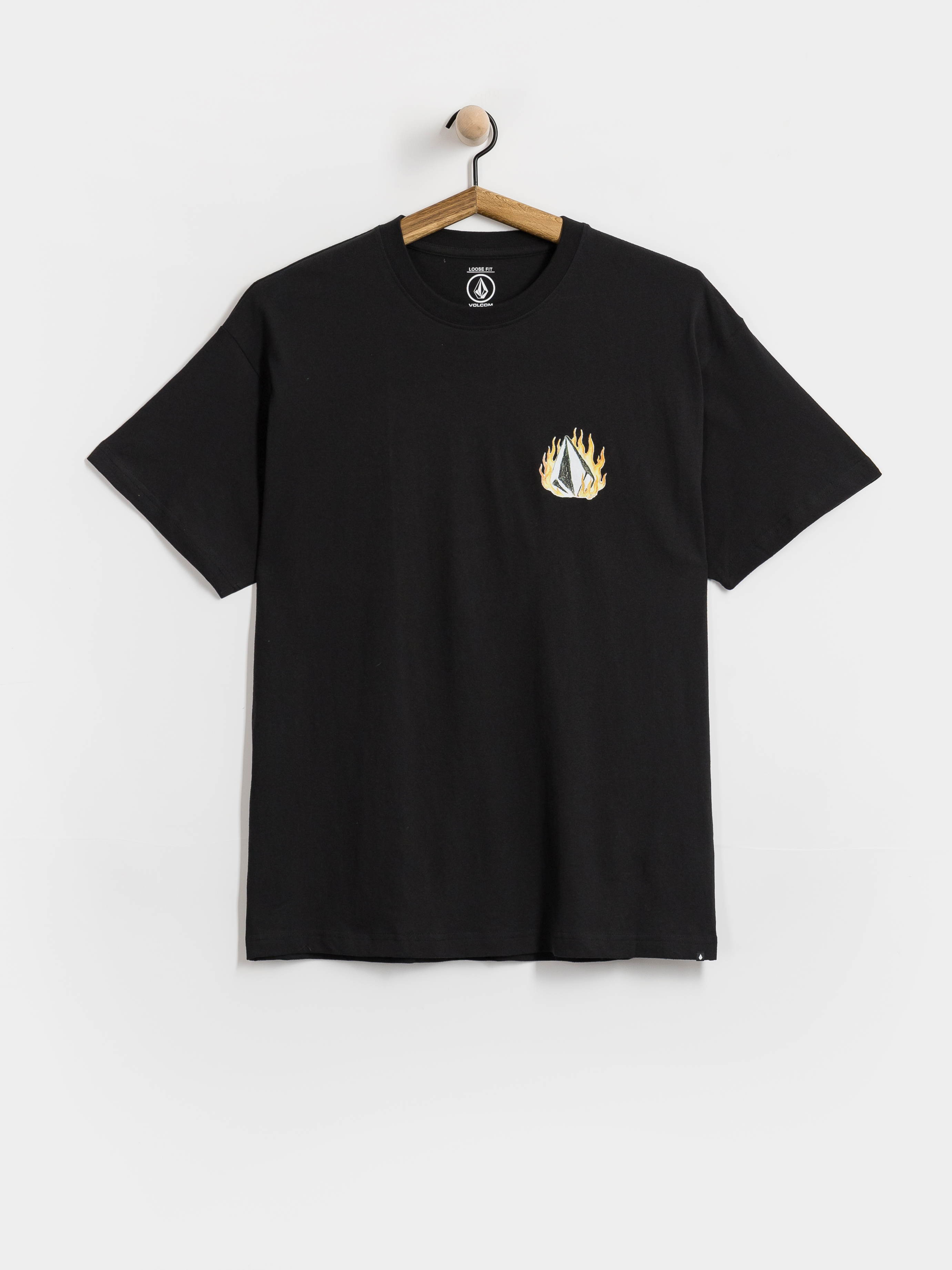 T-shirt Volcom Double Fantasy Lse (black)