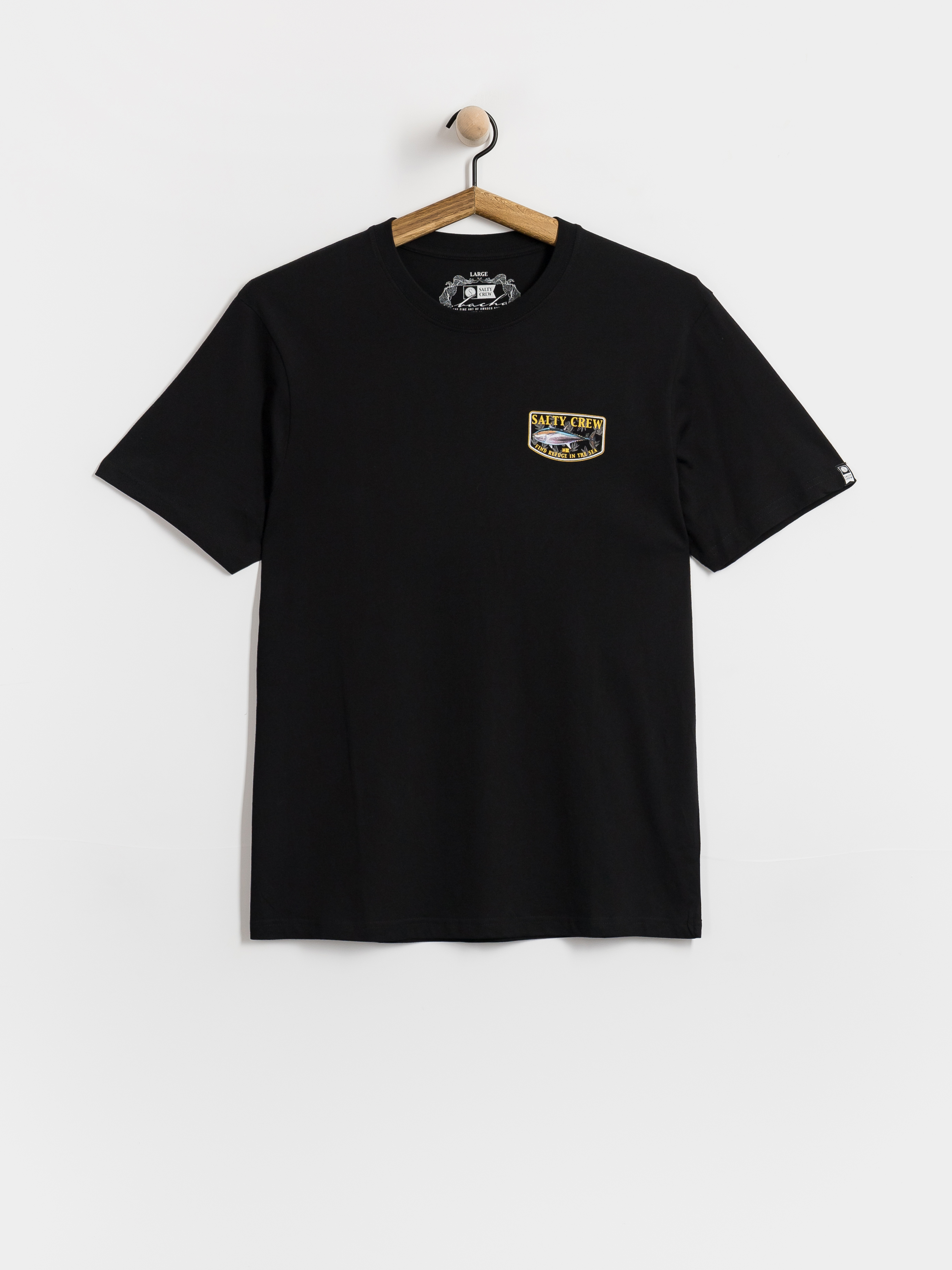 T-shirt Salty Crew Big Blue Fill (black)