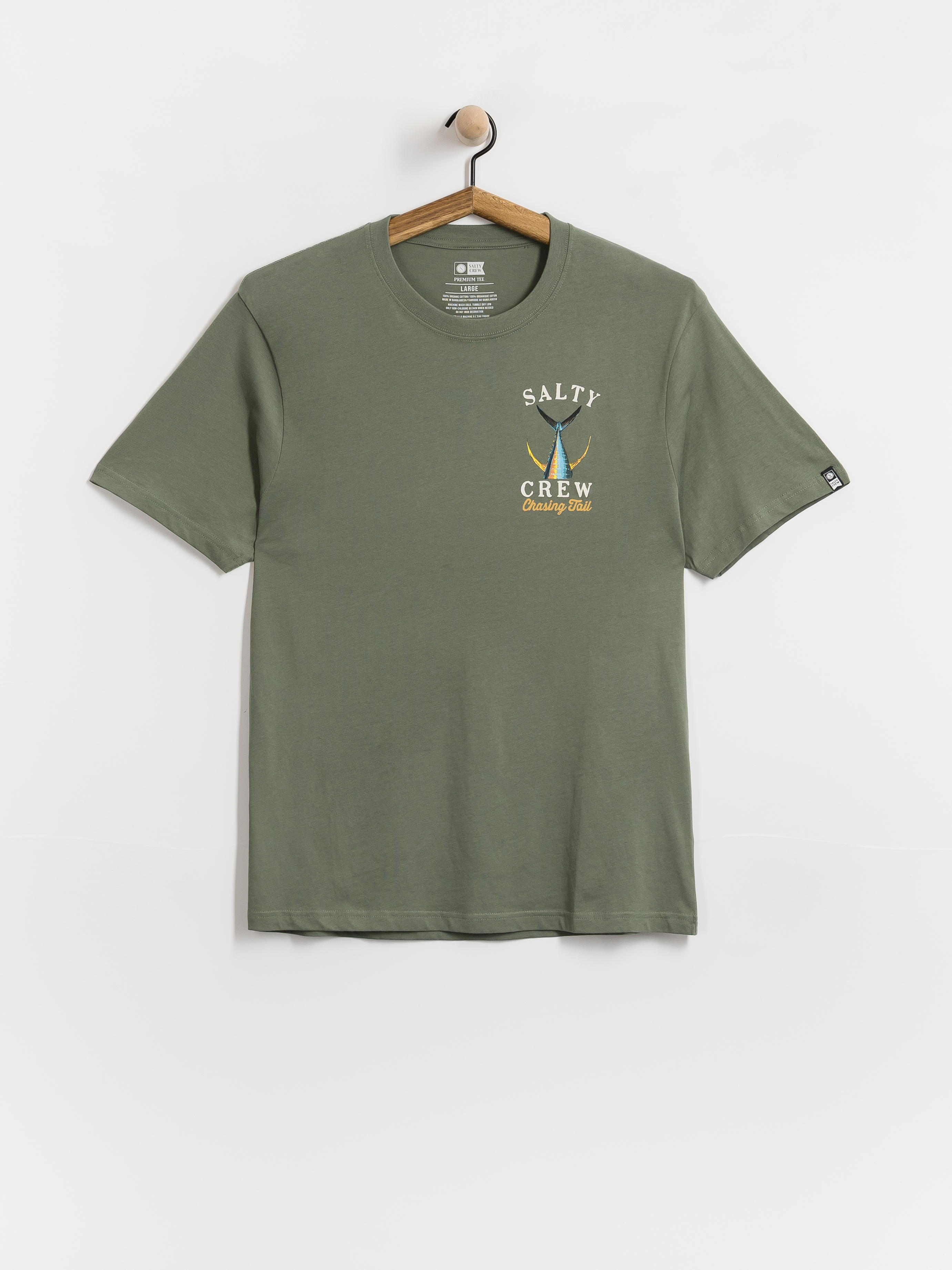 T-shirt Salty Crew Tailed (laurel wreath)