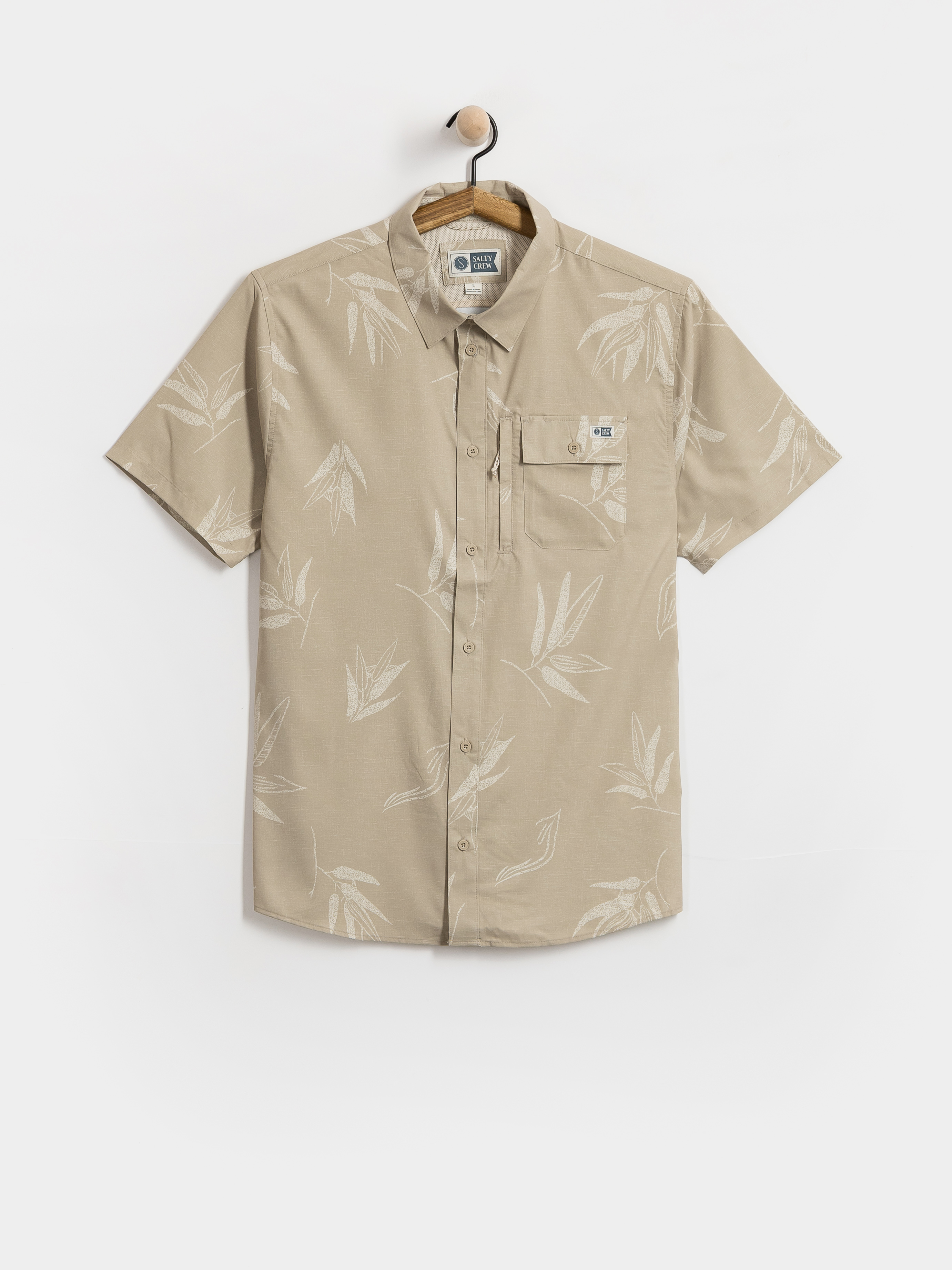 Koszula Salty Crew Flagship Uv Button Up (dark khaki)