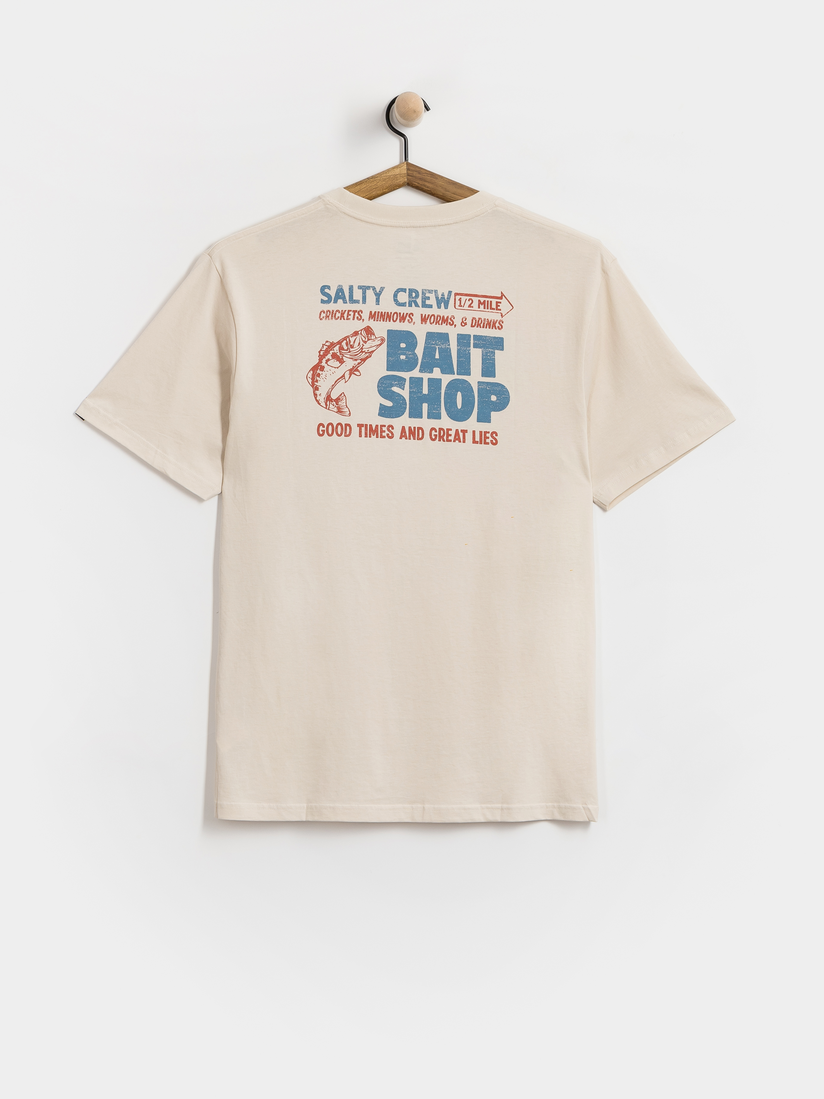 T-shirt Salty Crew Bait Shop (moonbeam)