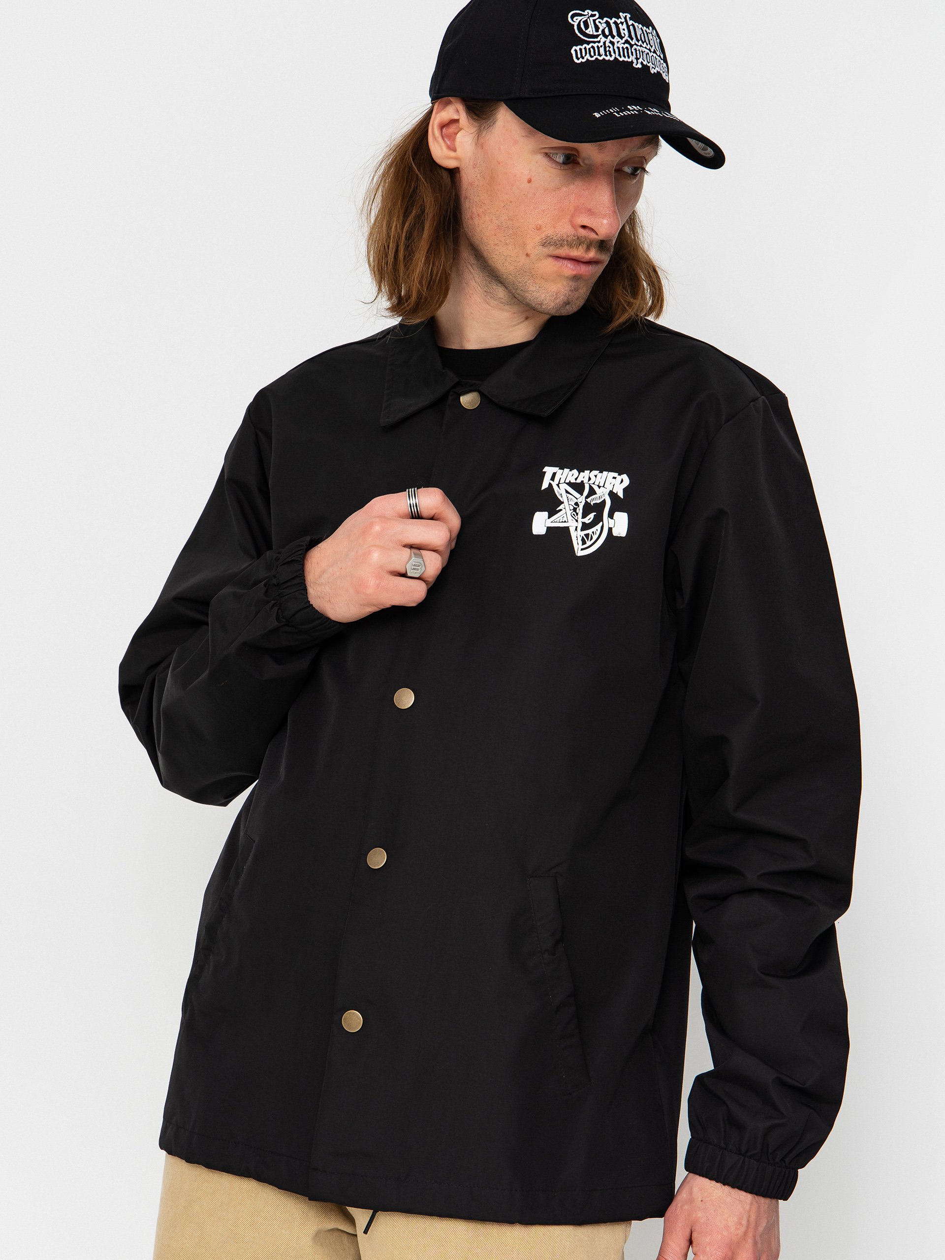 Kurtka Thrasher x Spitfire Thrash & Burn (black)
