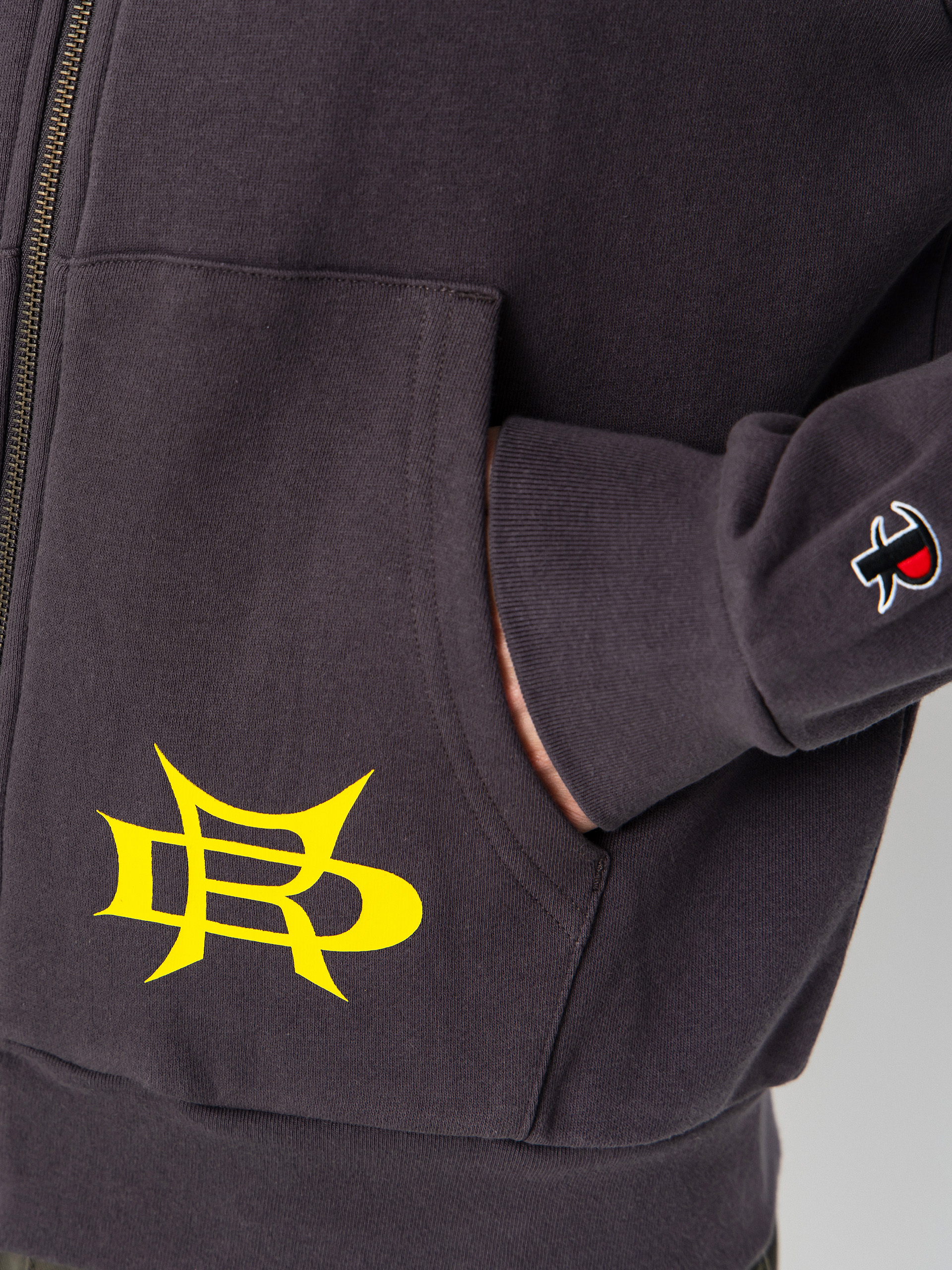 Bluza z kapturem RipNDip Allure Zip HD (black)