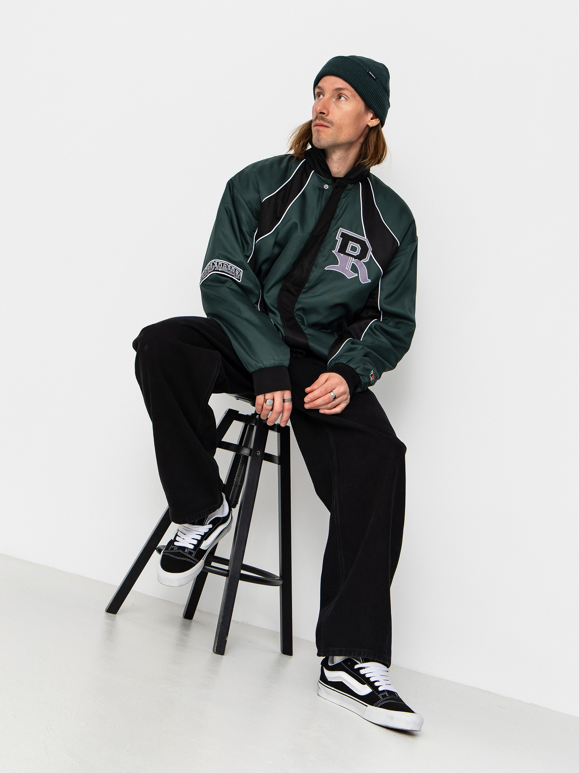 Kurtka RipNDip Ripndip Athletics Race (sand/charcoal)