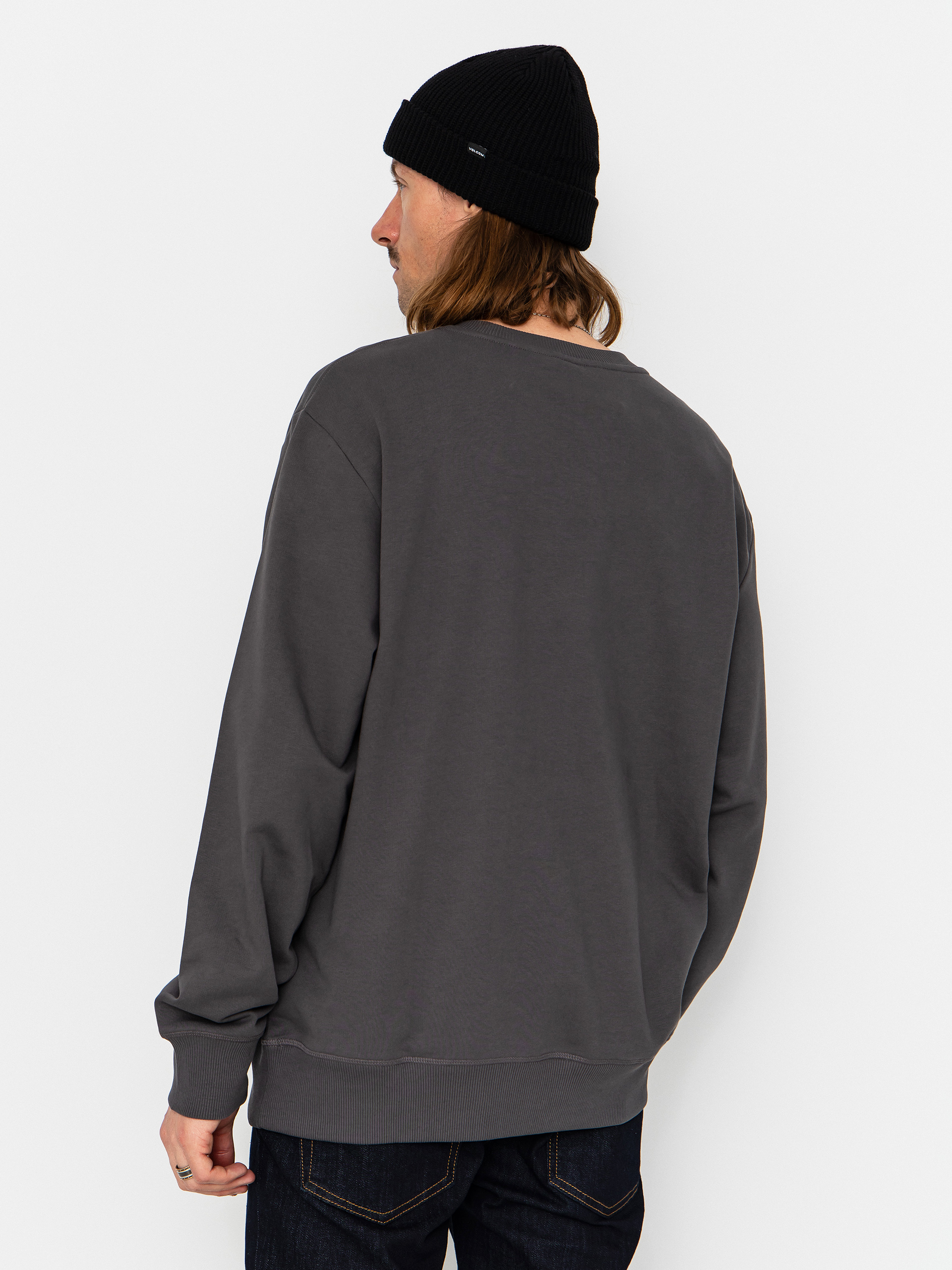 Bluza The North Face Essential Light Relaxed Crew (anthracite grey)