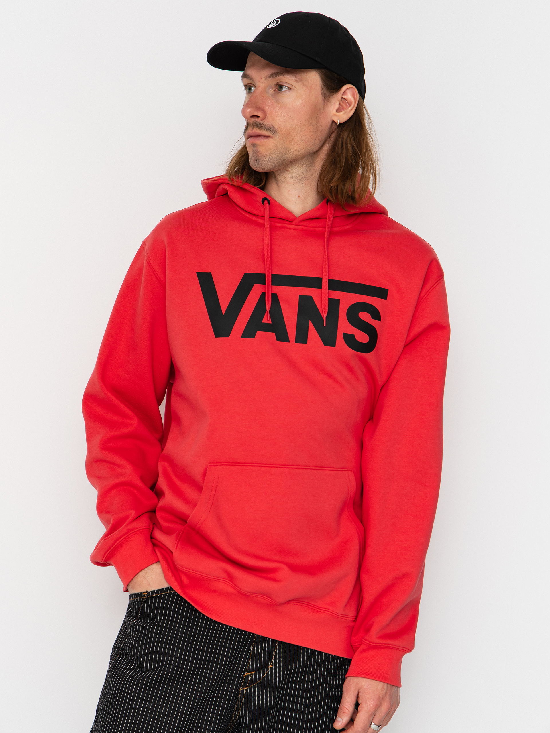 Bluza z kapturem Vans Classic HD (crimson haze)