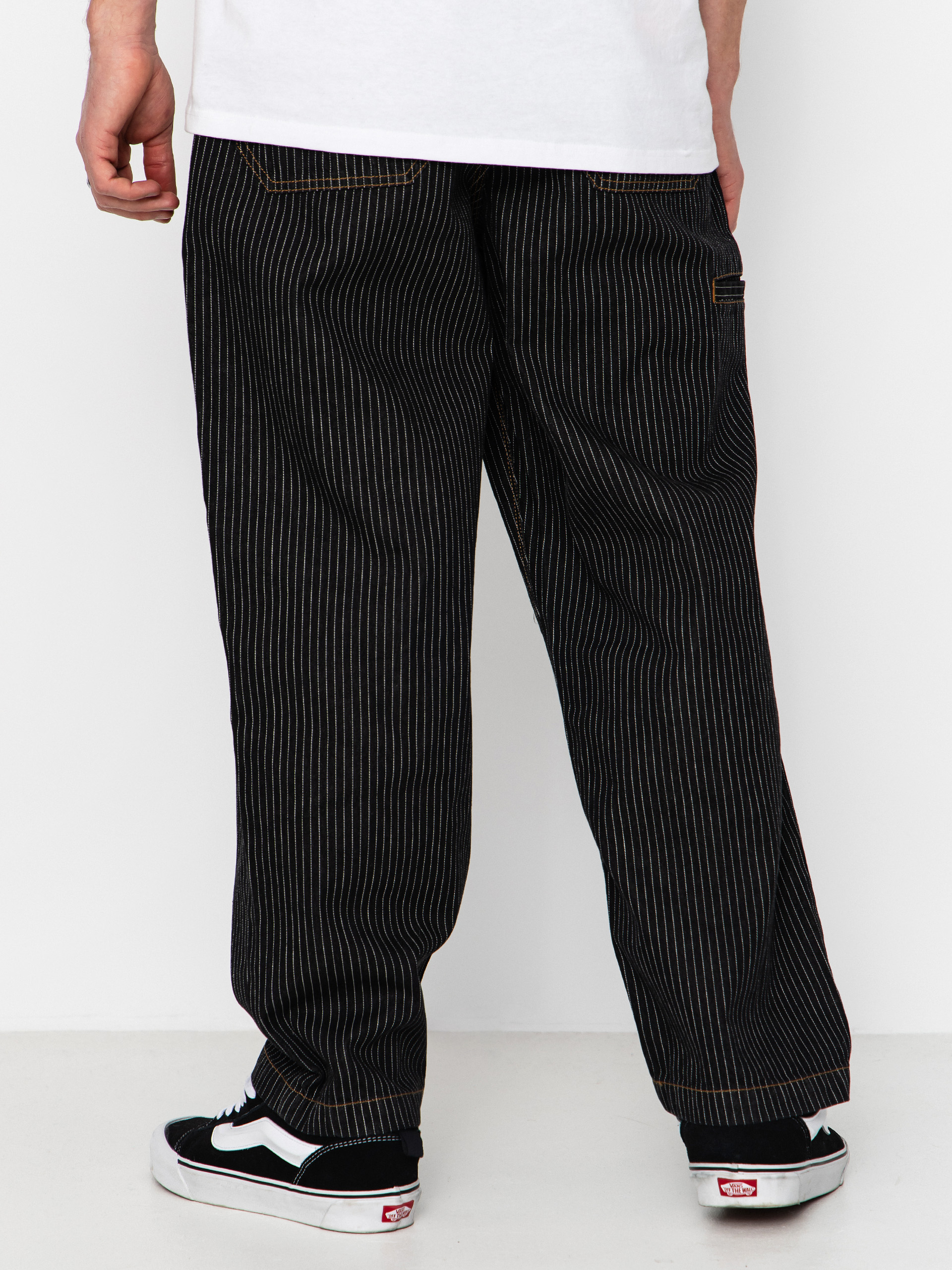 Spodnie Volcom Work Dialed (black stripe)
