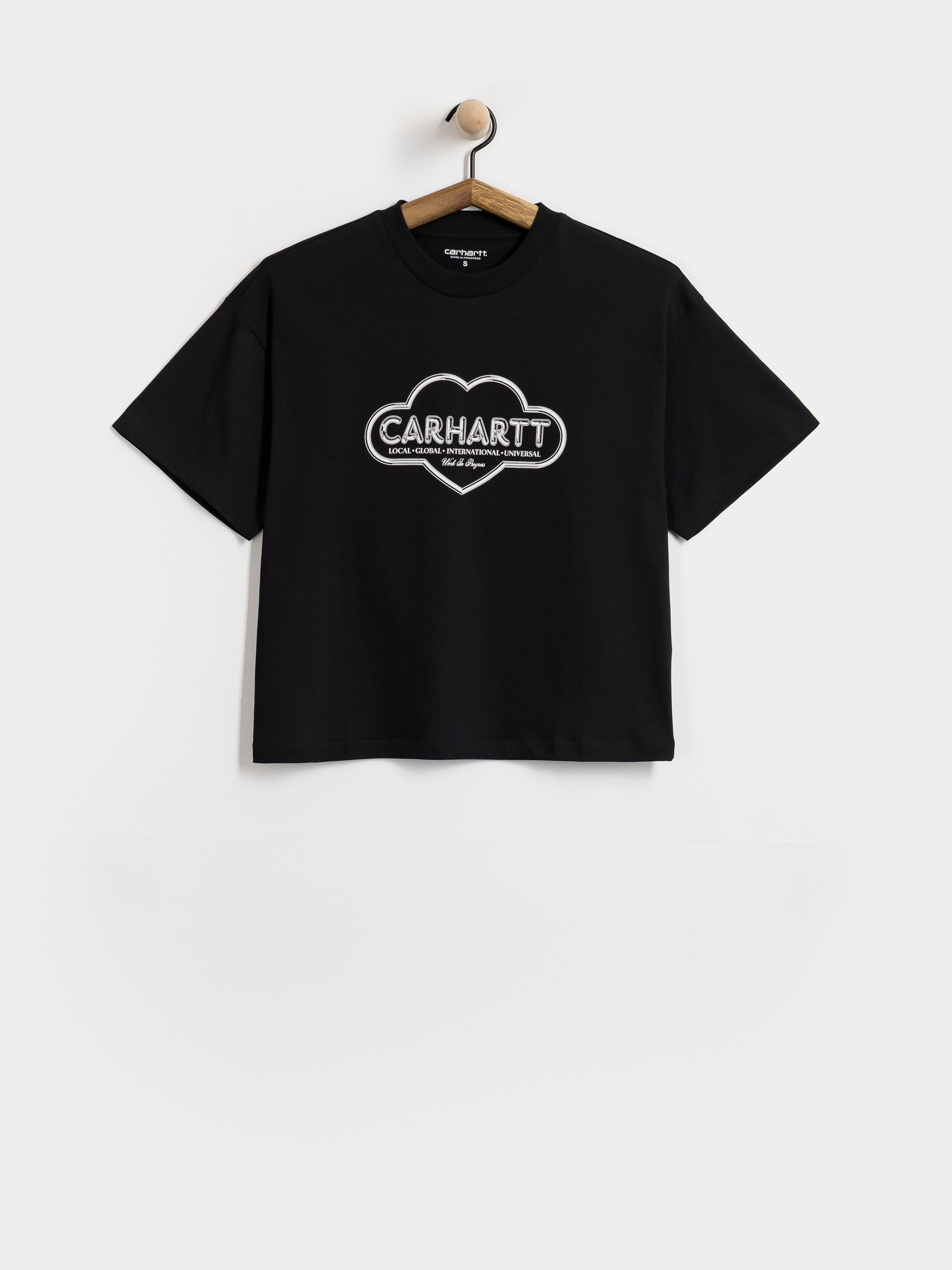 T-shirt Carhartt WIP Cloud Heart Wmn (black)