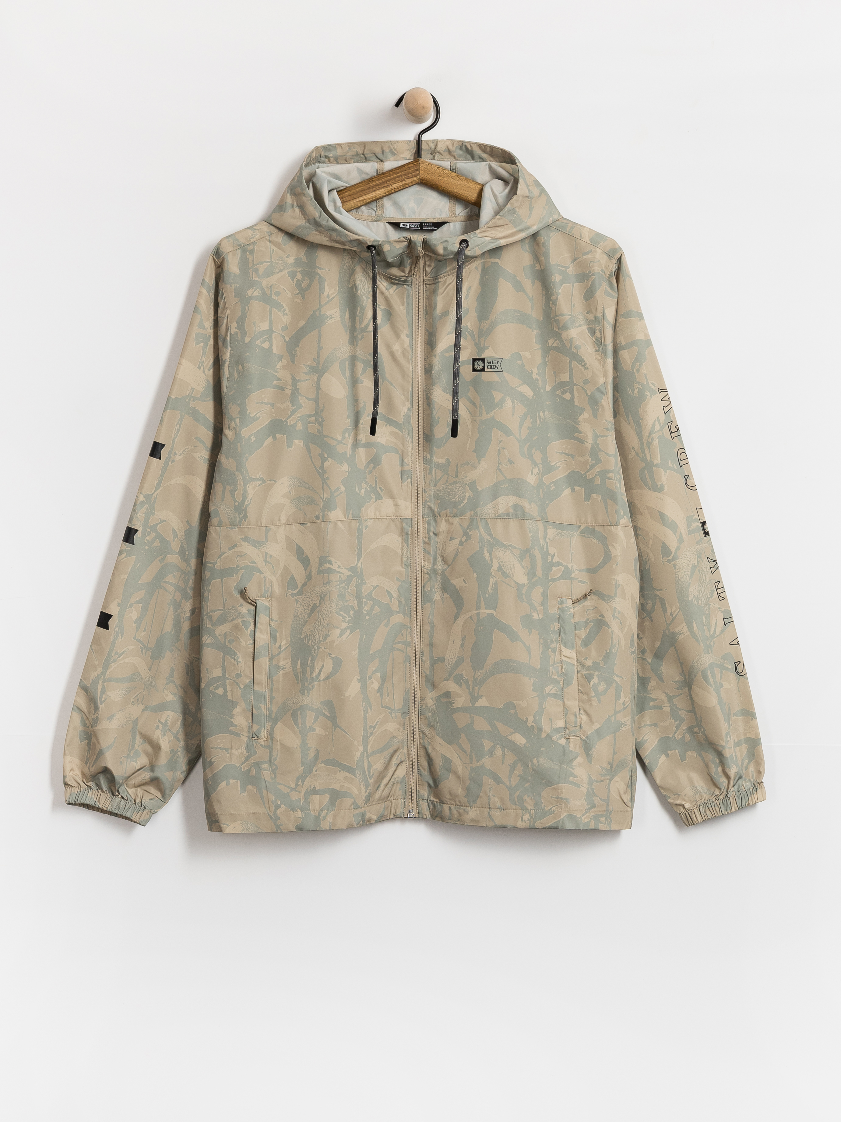 Kurtka Salty Crew Surface Windbreaker (light camo)