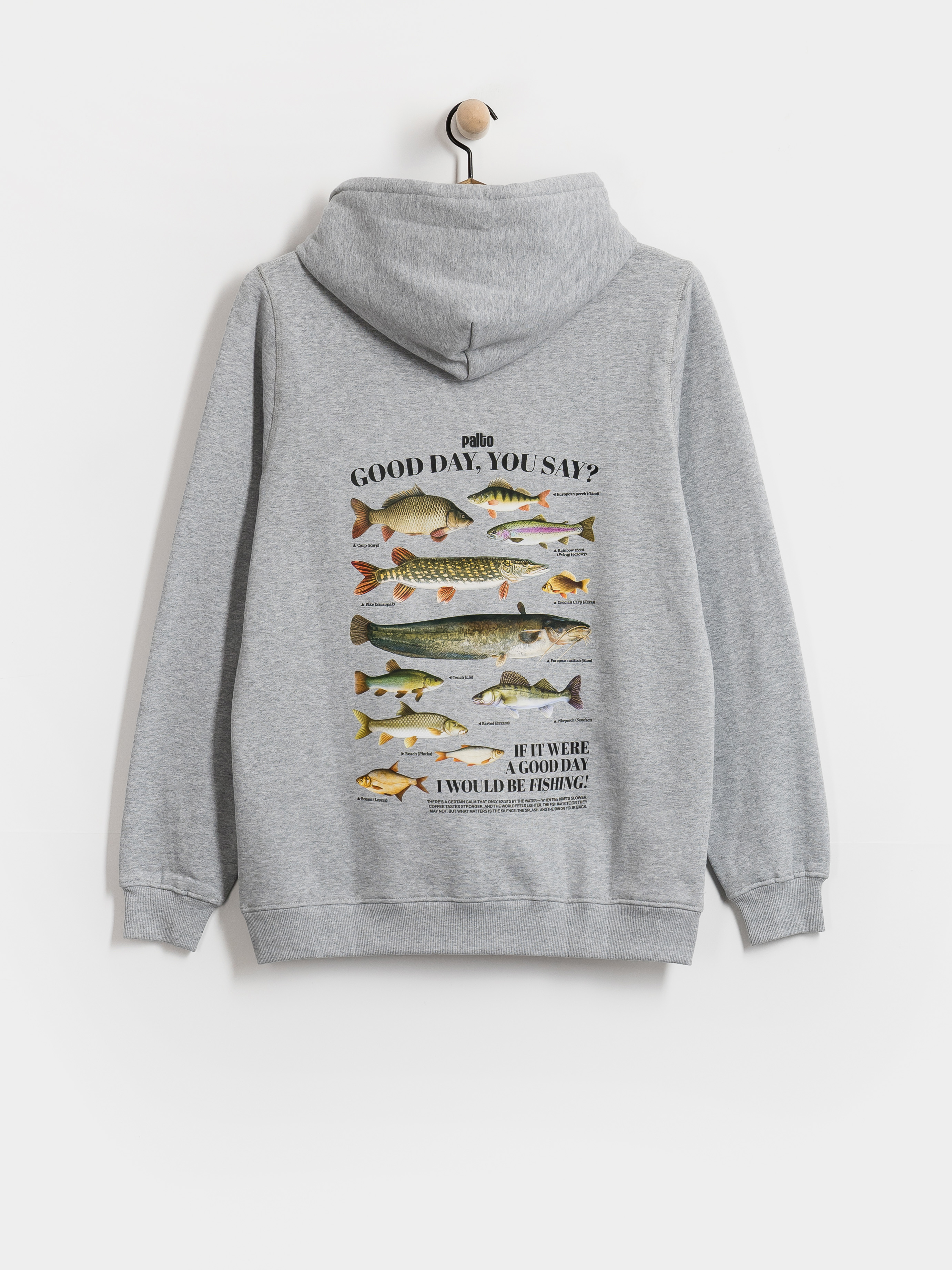 Bluza z kapturem Palto Lure HD (grey)