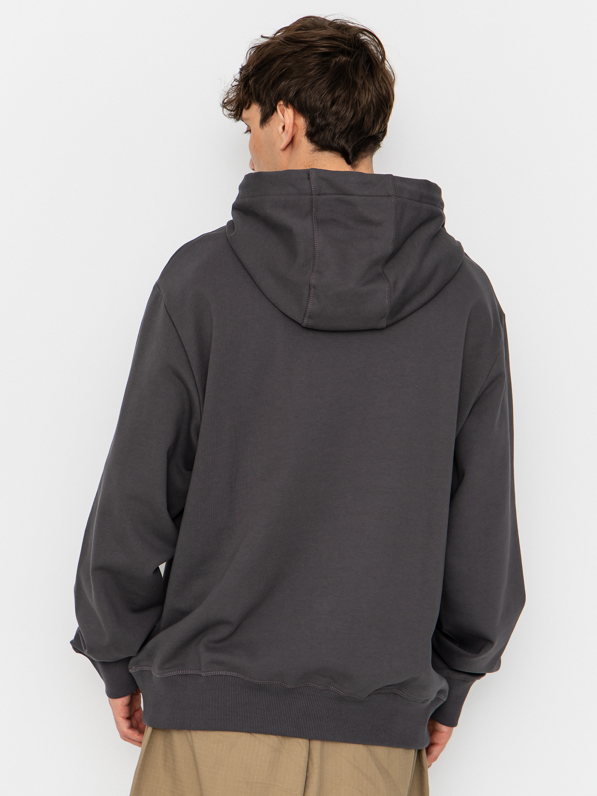Bluza z kapturem The North Face Essential Light Relaxed HD (anthracite grey)