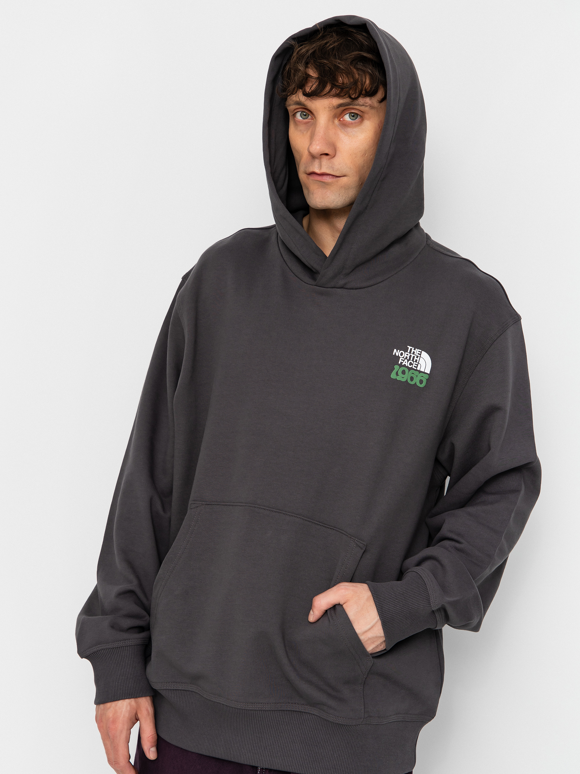 Bluza z kapturem The North Face Motion Relaxed HD (anthracite grey)