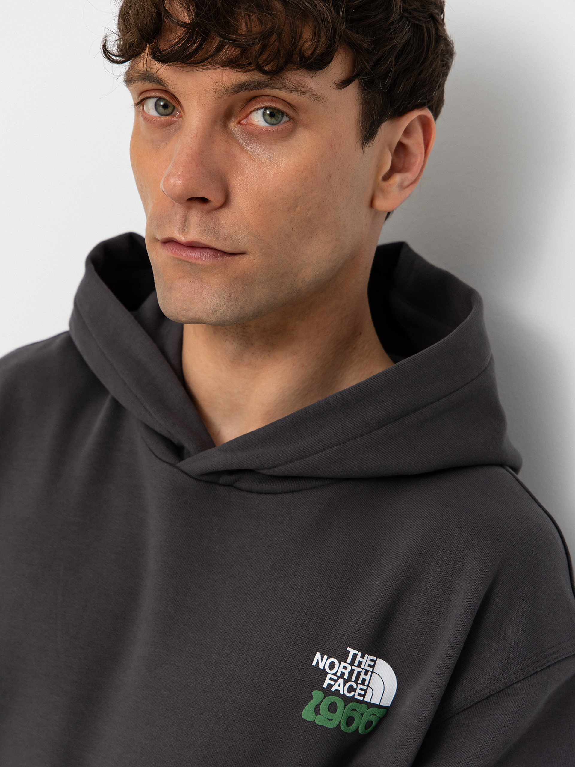 Bluza z kapturem The North Face Motion Relaxed HD (anthracite grey)