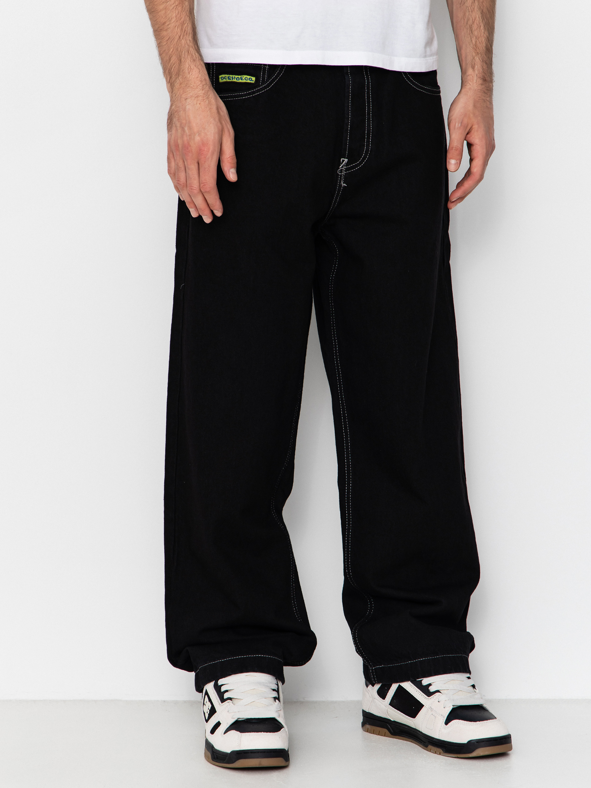 Spodnie DC Baggy Denim (black tint)