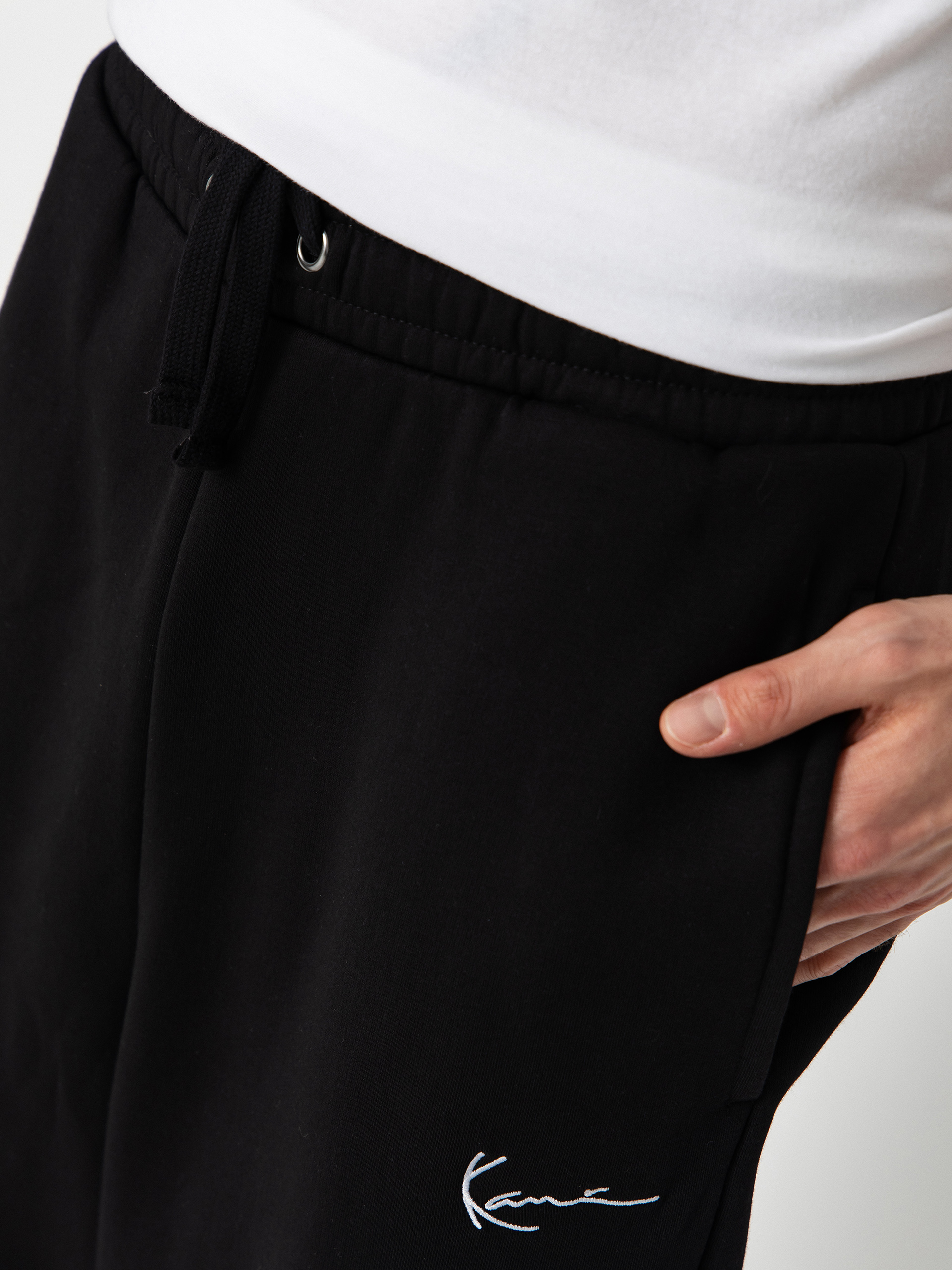 Spodnie Karl Kani Small Signature Essential Regular (black)