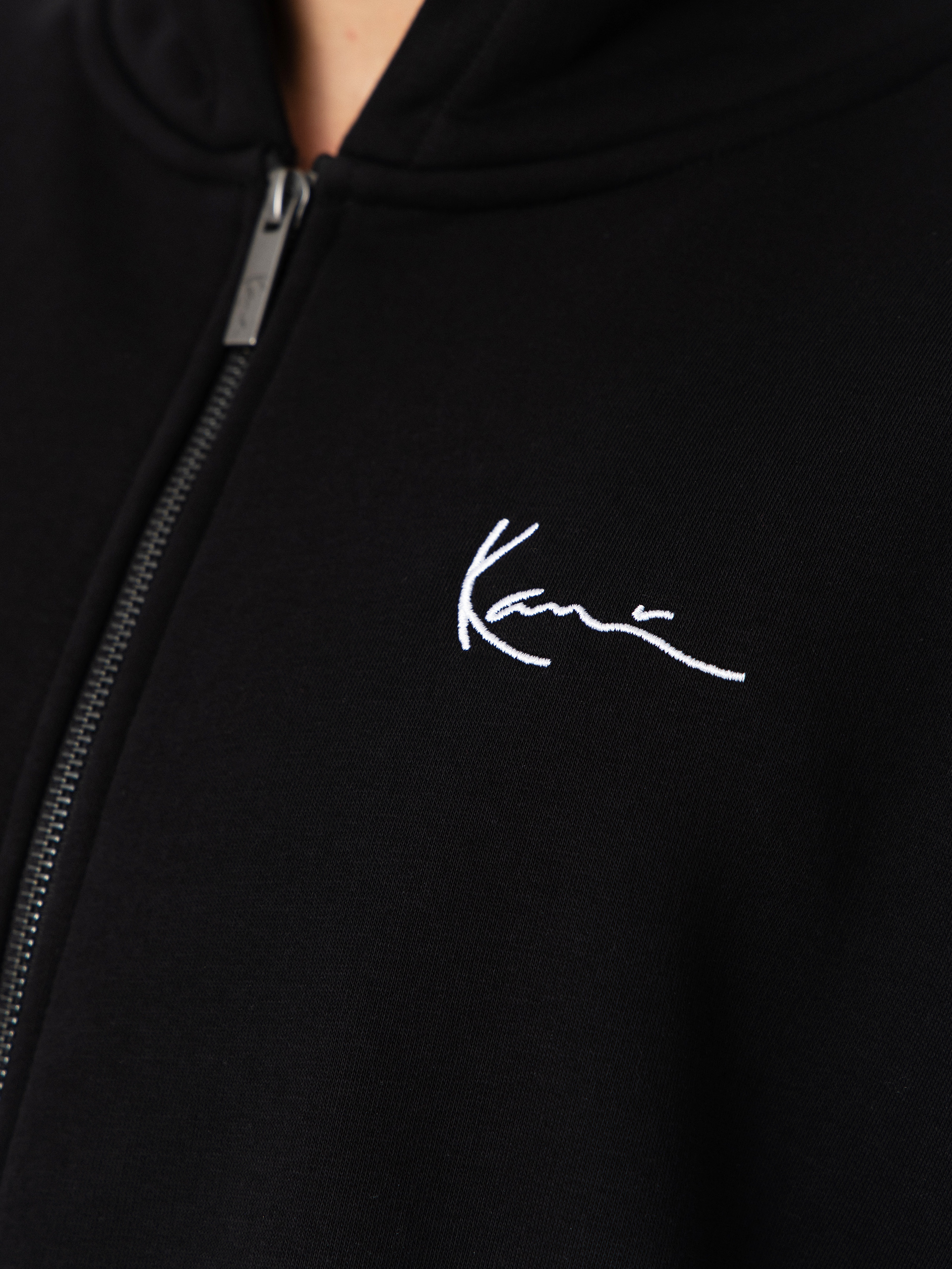 Bluza z kapturem Karl Kani Chest Signature Essential ZHD (black)