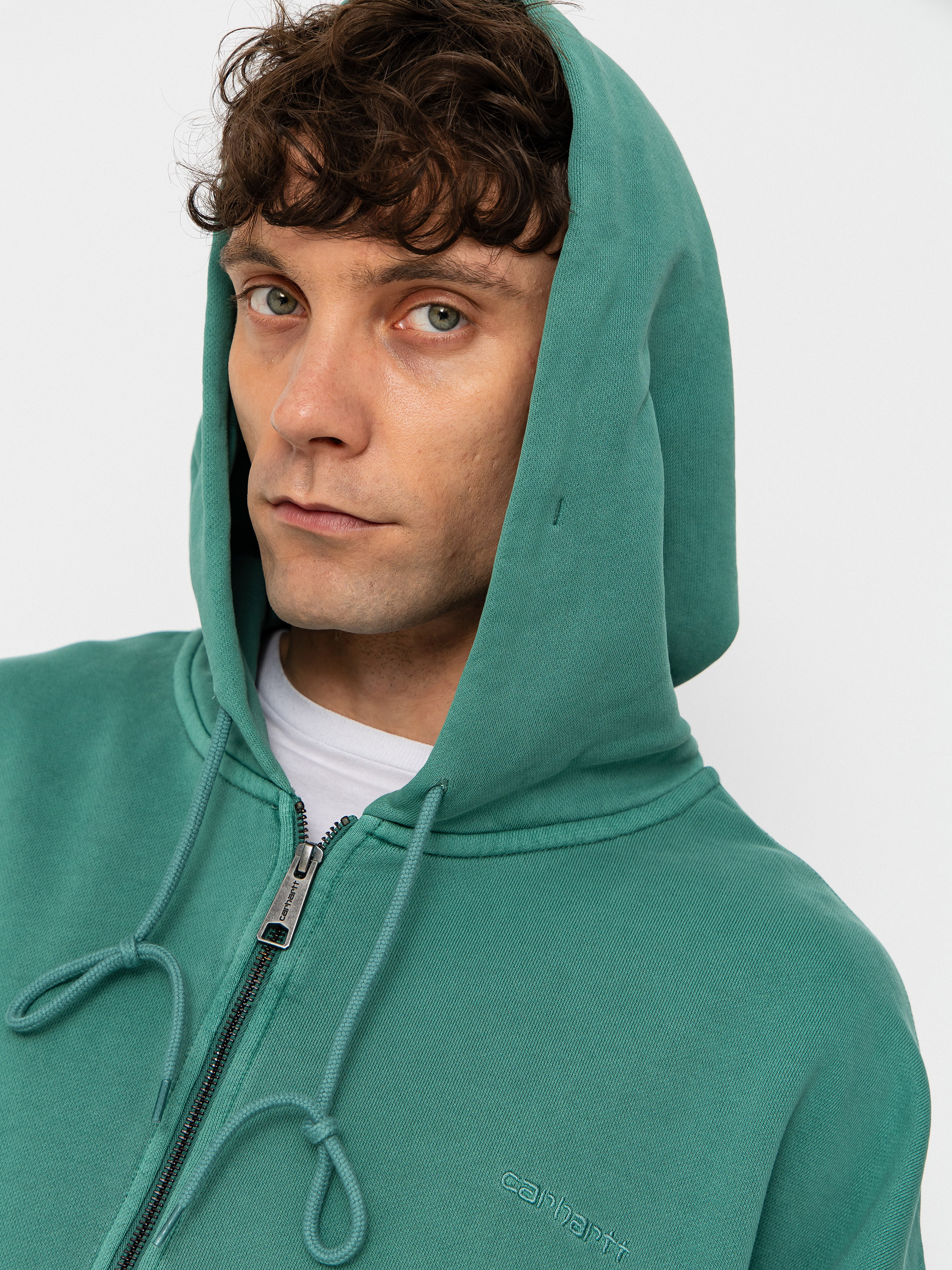 Bluza z kapturem Carhartt WIP Benton ZHD (lily)